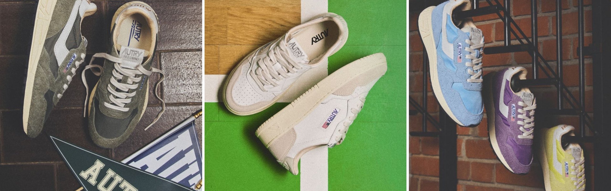 Sneakers Autry: toni neutri e versioni colorate. Selezione uomo, donna e bimbo