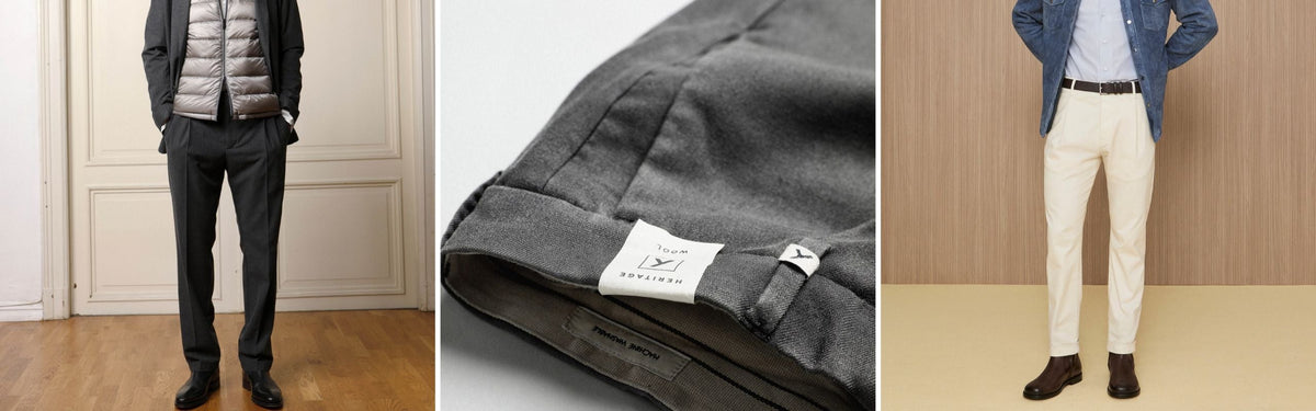 Pantaloni in lana