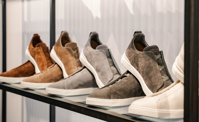 Sneakers Zegna Triple Stitch