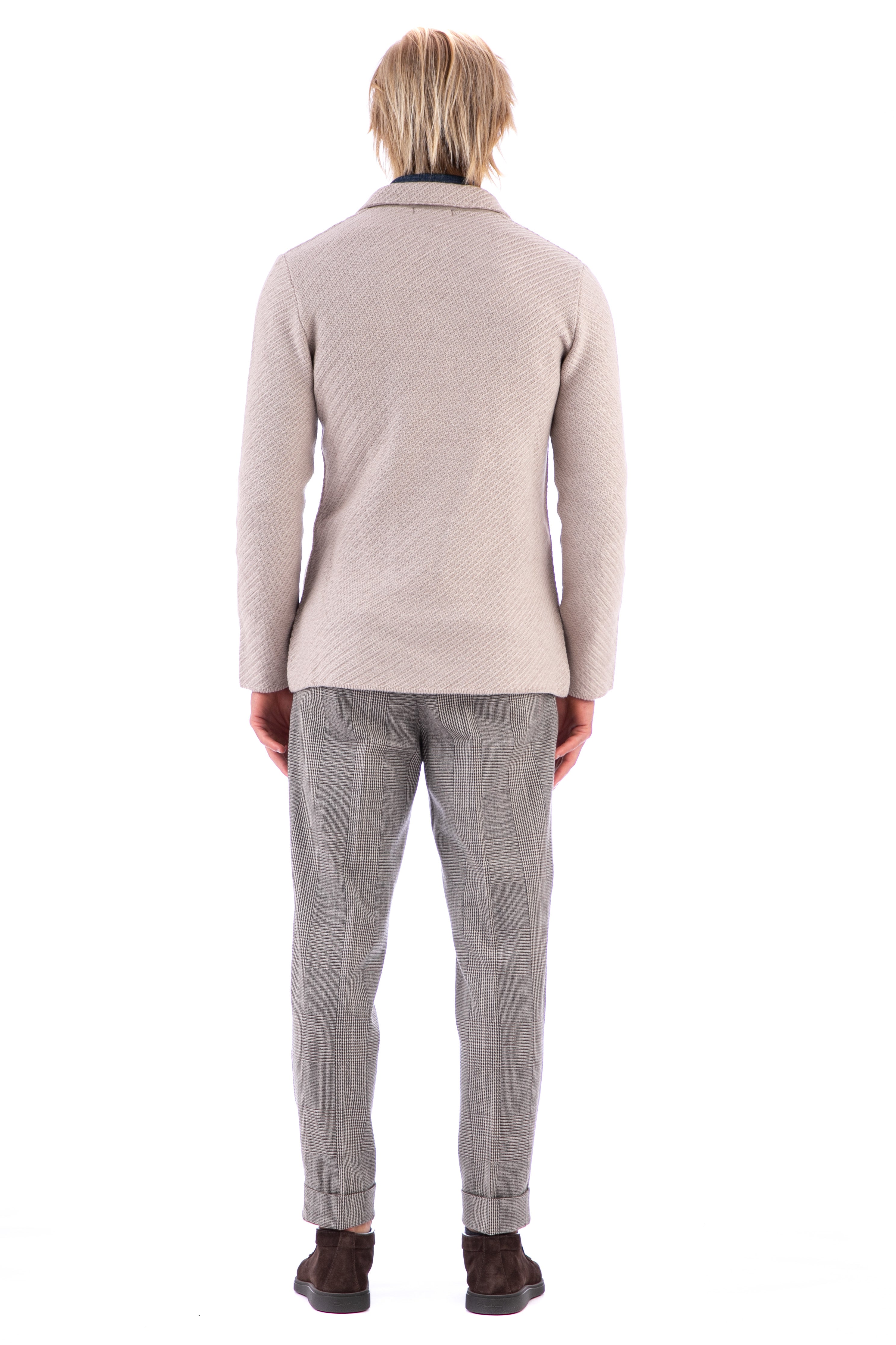 Lardini Giacca-maglia doppiopetto in lana IRLJM78 IR59005/2 120