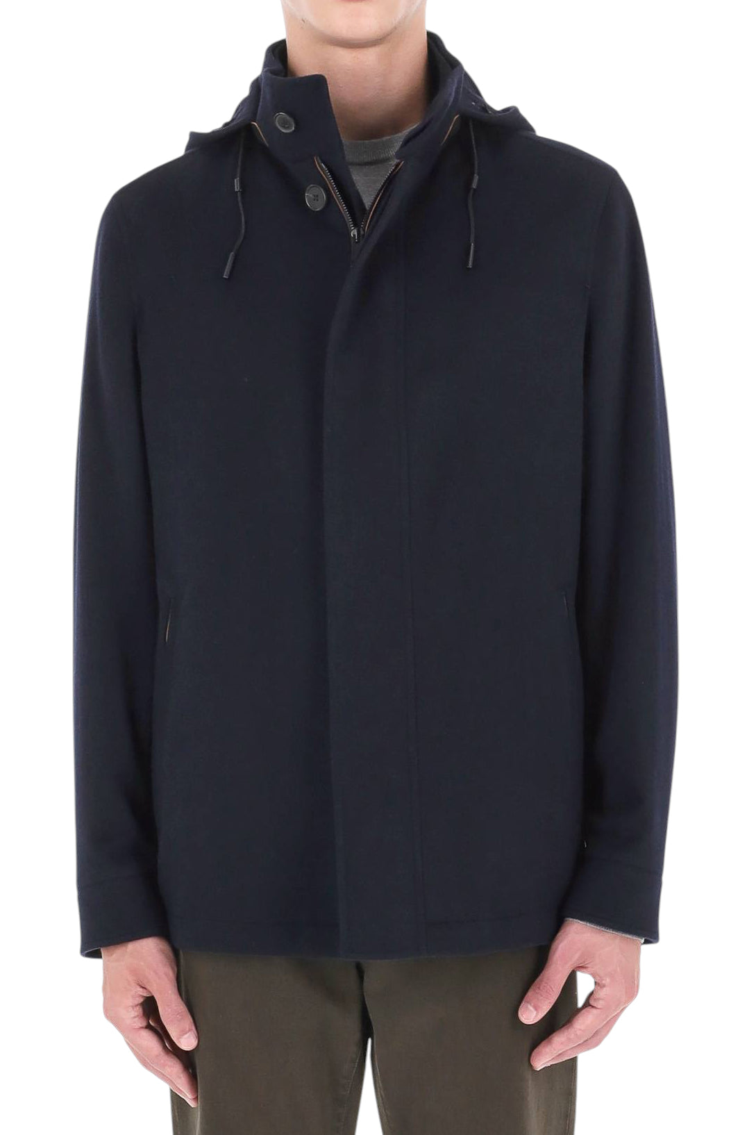 Zegna Giubbotto "Cima" in Oasi Cashmere Elements anti acqua E7T42 7210 531