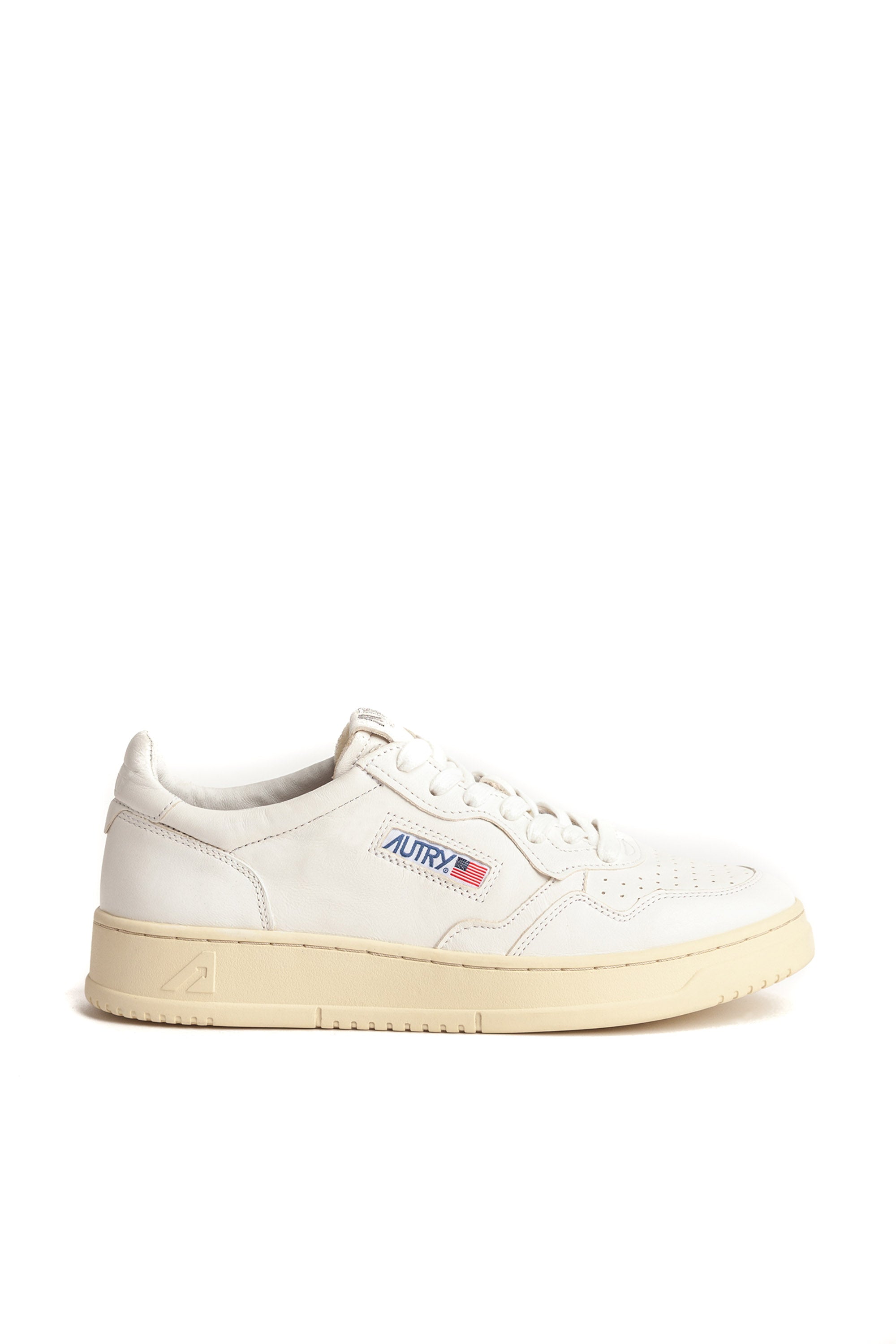 Autry Sneaker Medalist in pelle di capra supersoft AULM - GG04 WHITE