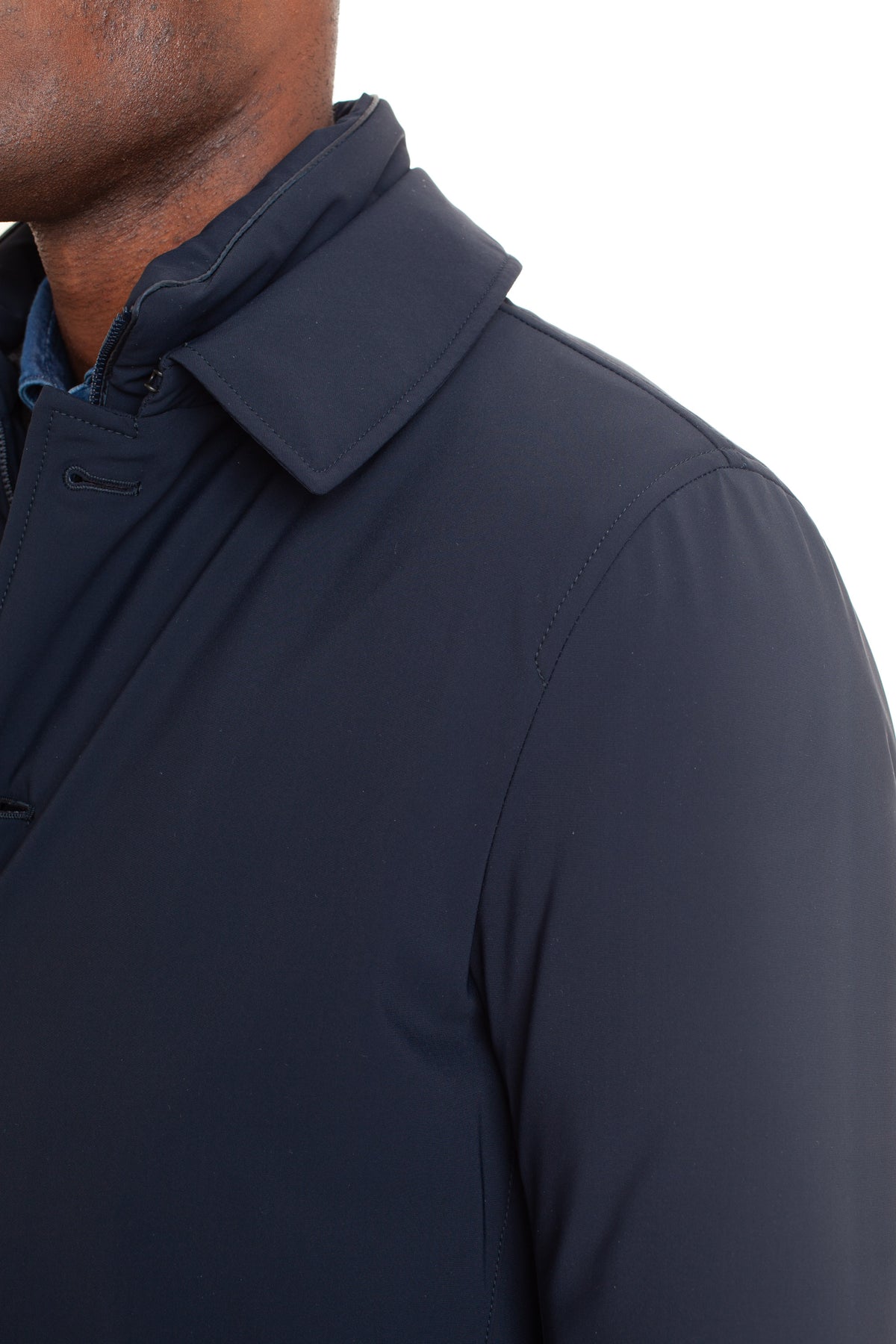 Herno Cappotto in nylon stretch linea Sub Zero PI0667U-12346S 9200
