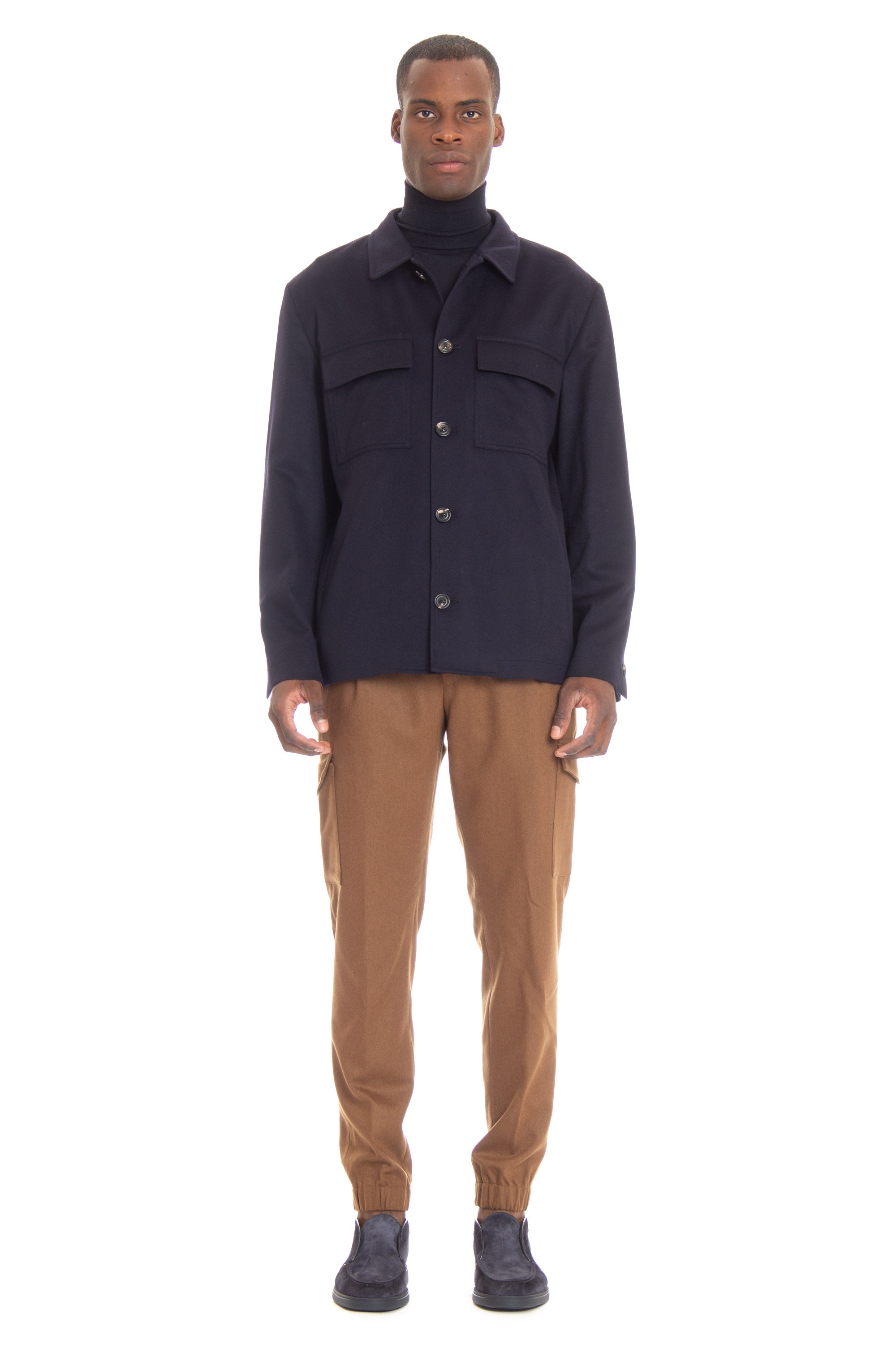 Lardini Overshirt in lana/cashmere ITUGO3 ITSK61547/2 851
