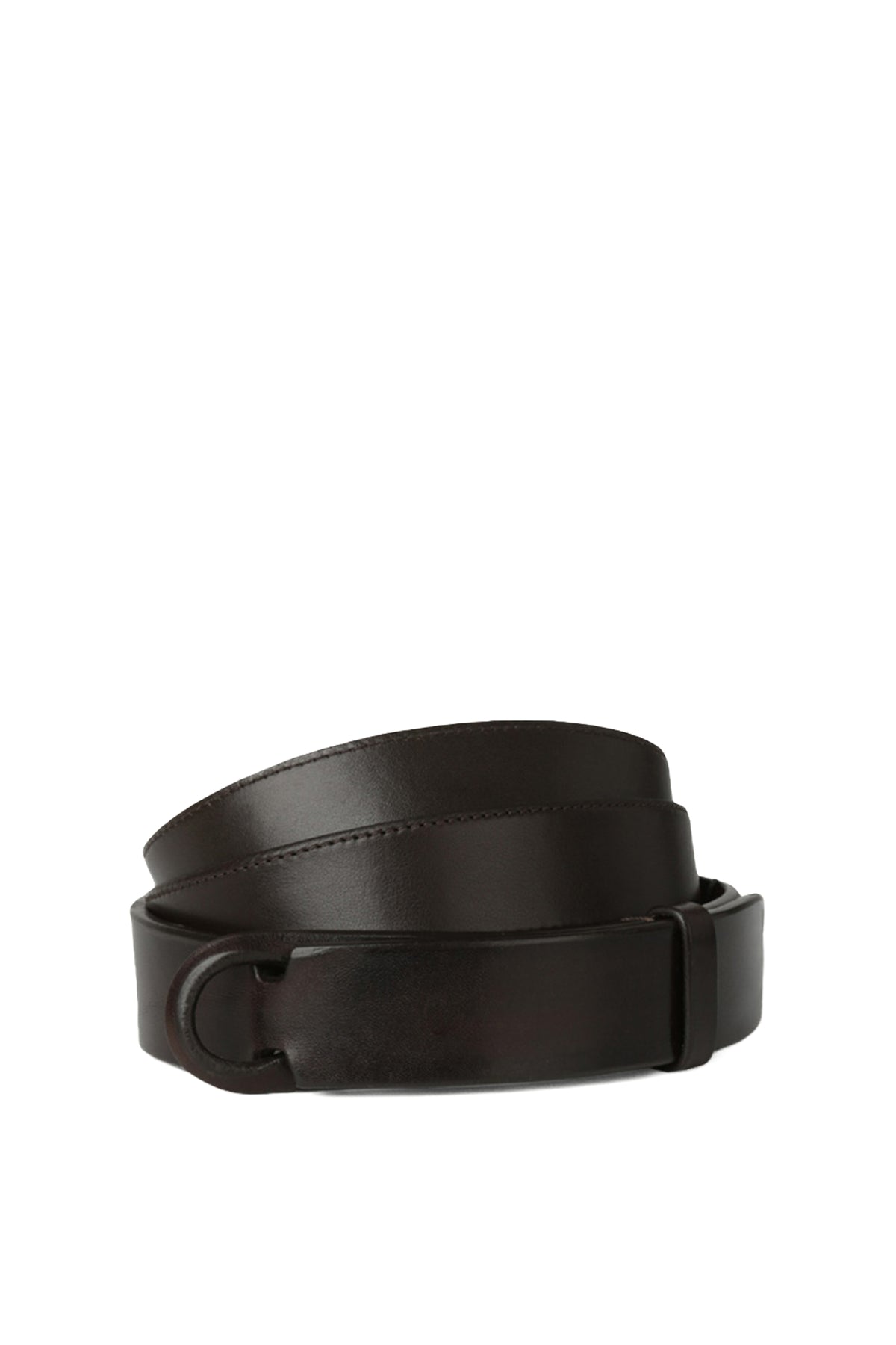 Orciani Cintura in pelle No Buckle NB0004_BUL/2 T.MORO