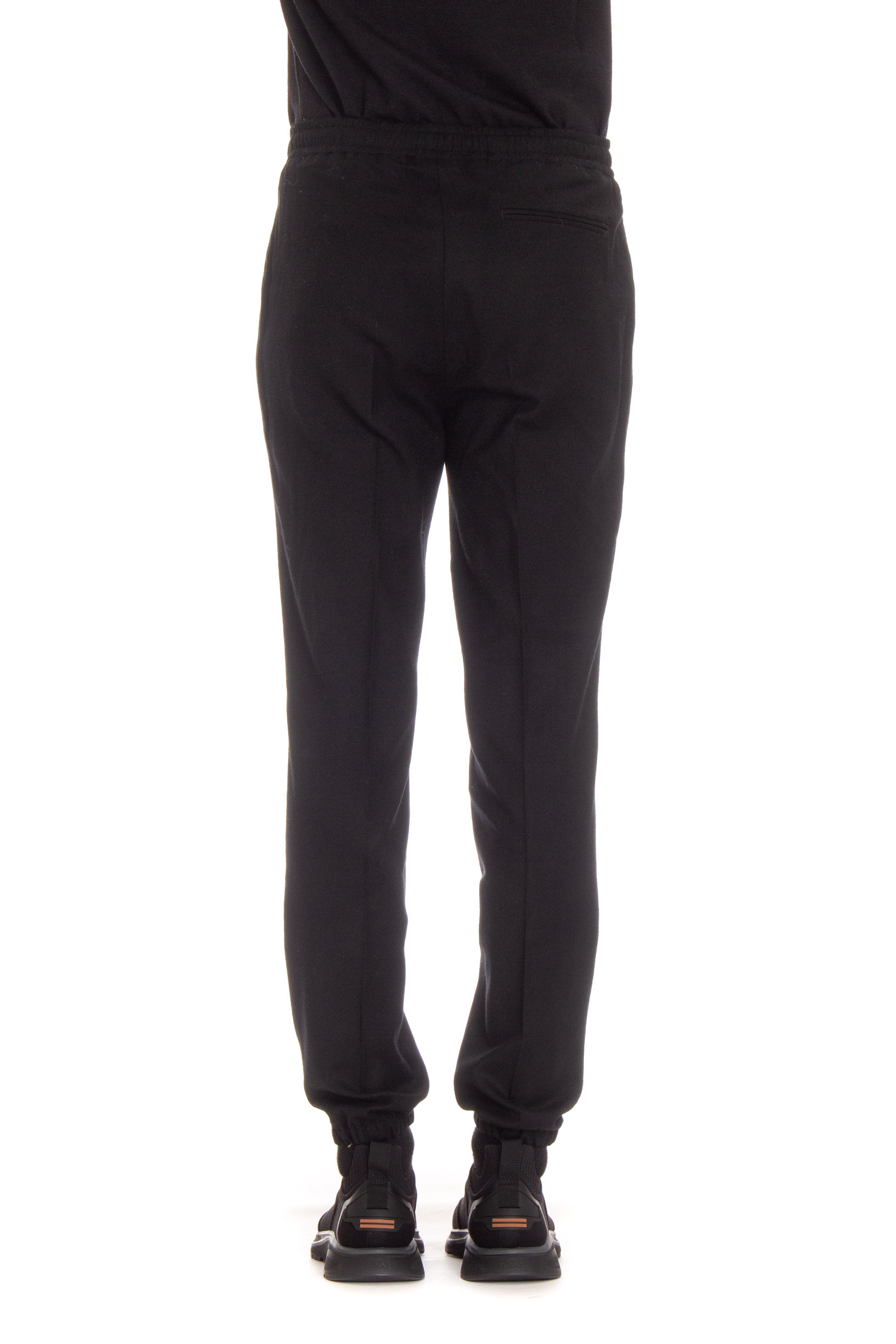 Zegna Pantalone jogger in lana Techmerino 6ZF705A6 73V4C1 8