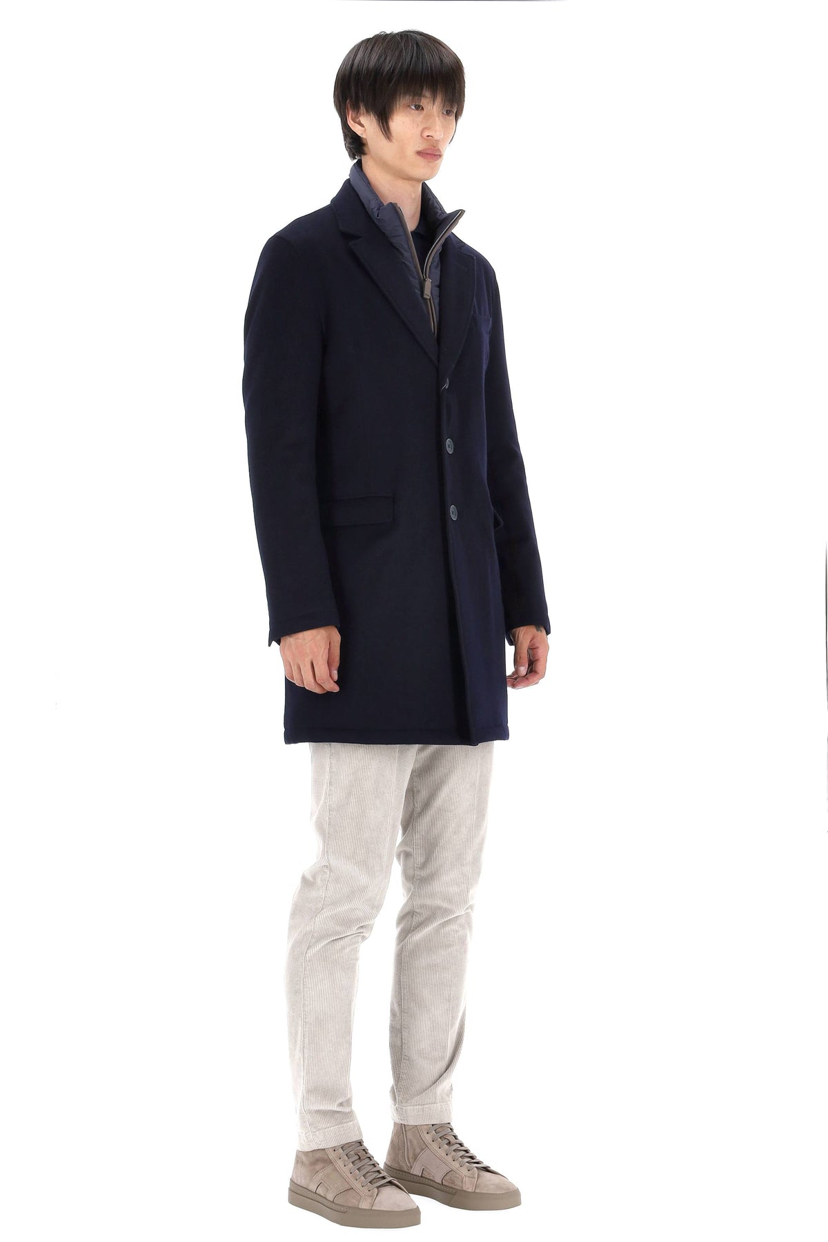 Herno Cappotto in lana vergine imbottito CA000196U/2 9200