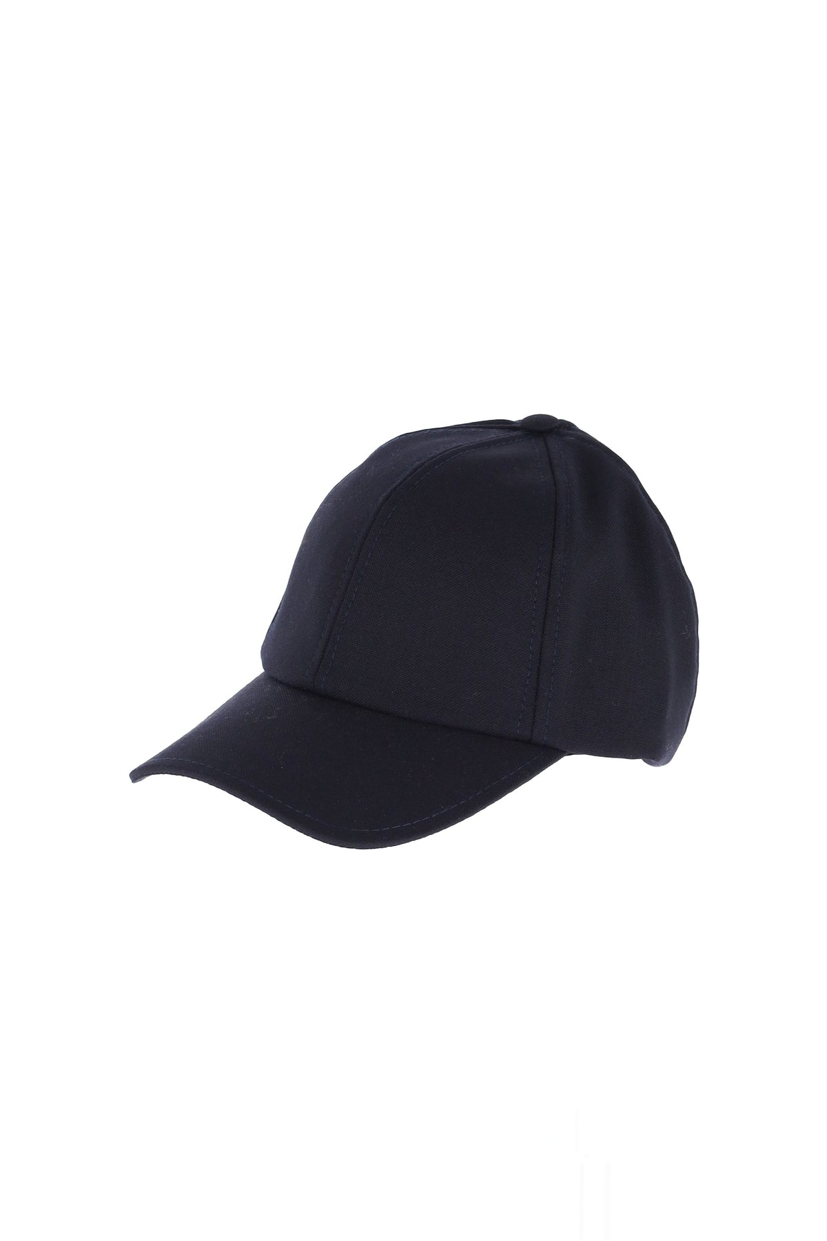 Officine Générale Cappello baseball in lana XACC887 DARK NAVY
