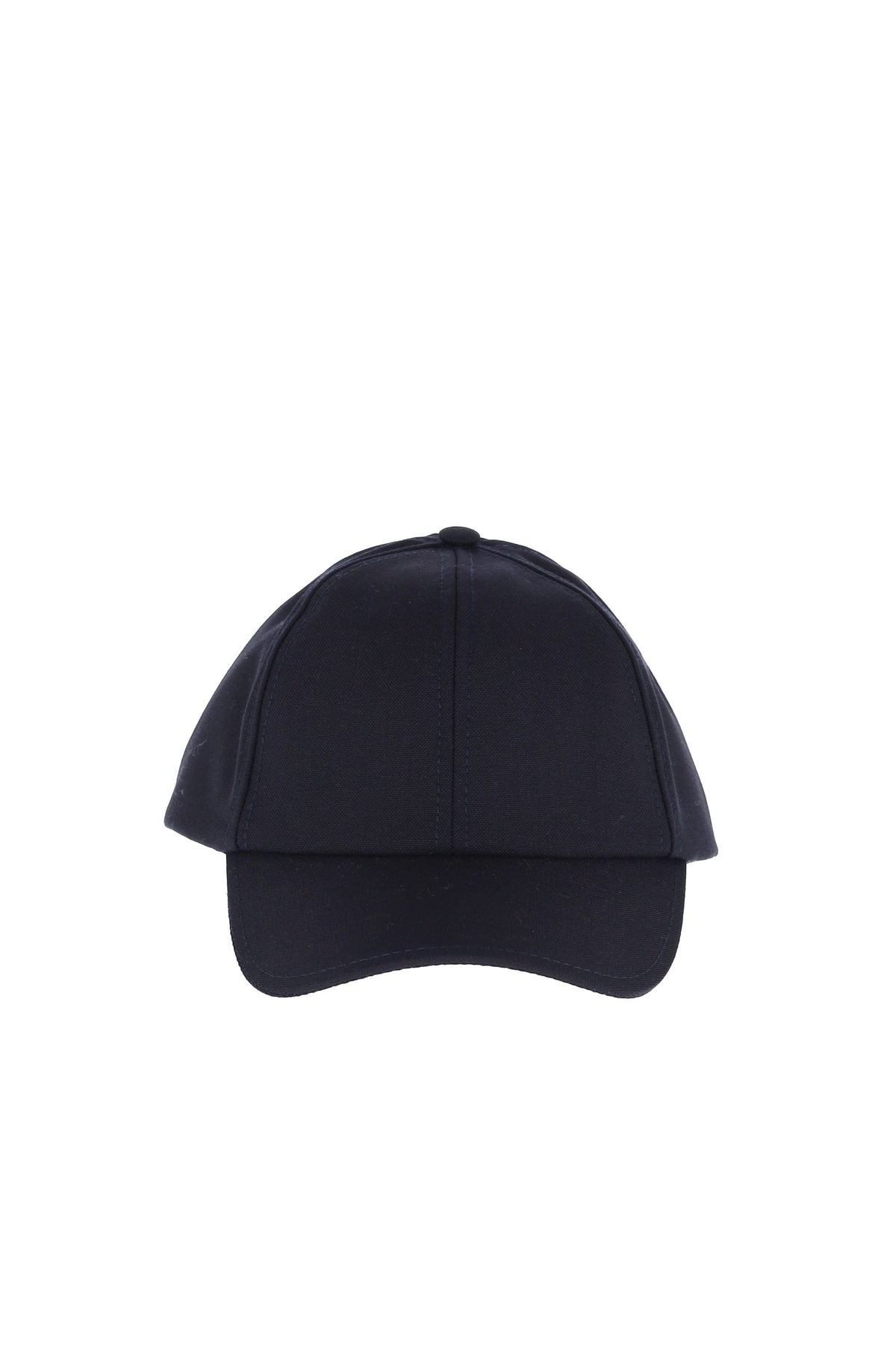 Officine Générale Cappello baseball in lana XACC887 DARK NAVY