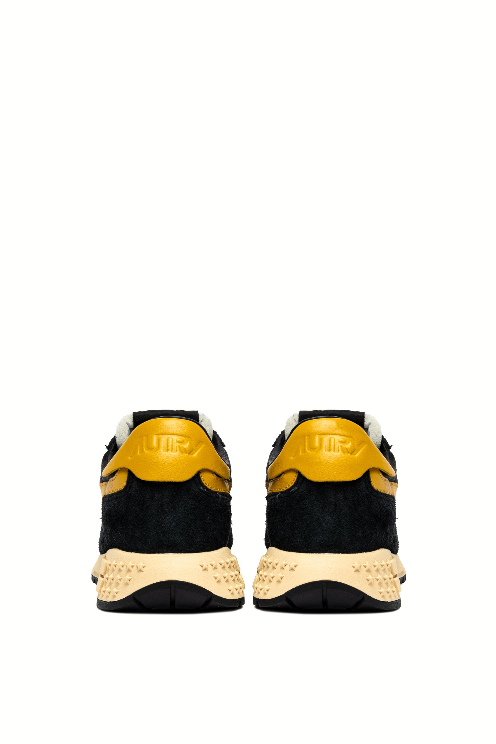 Autry Running in camoscio e mesh mod. Reelwind WWLM UT21 BLK/YELLOW