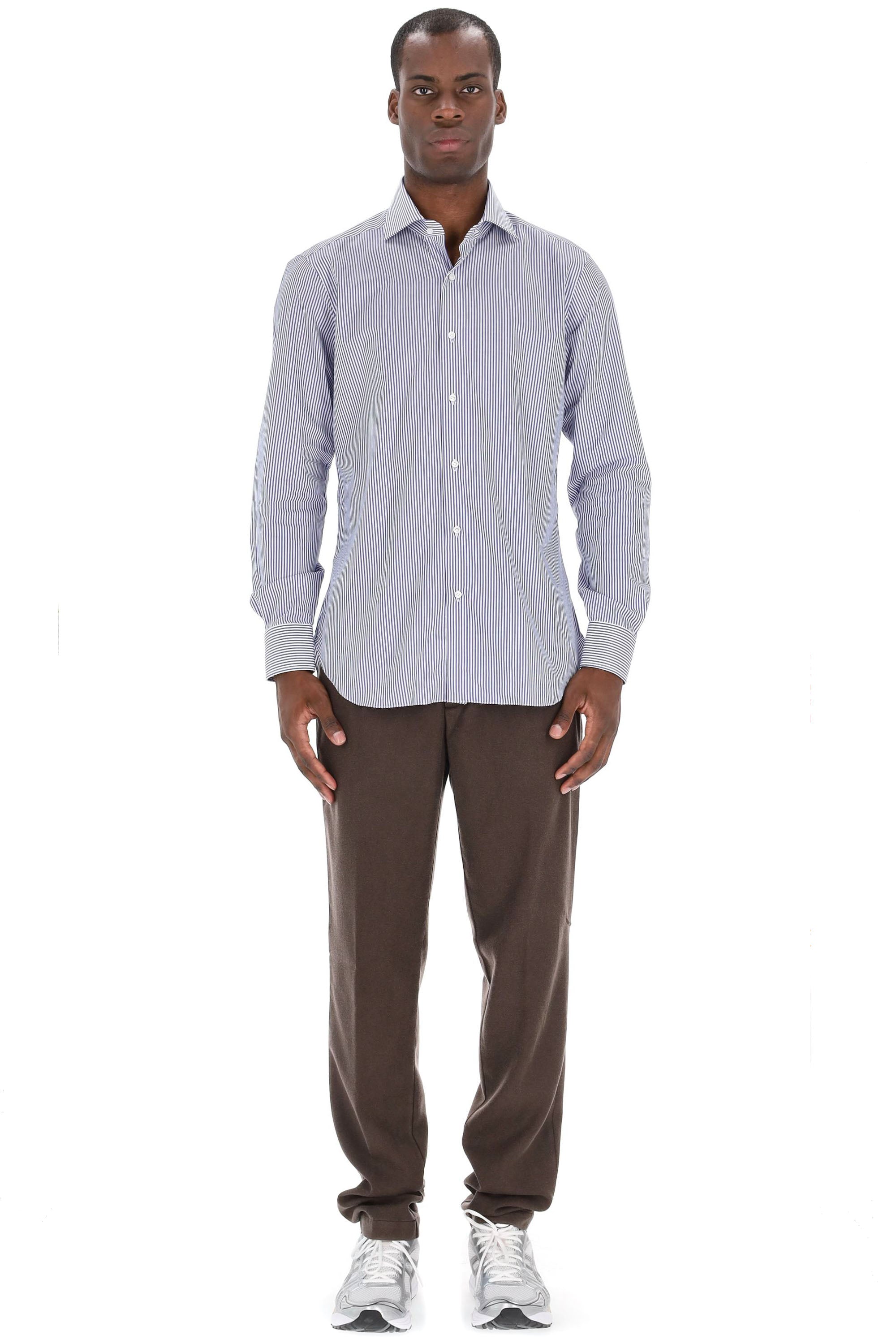 Barba Camicia bacchettata in cotone linea Journey I1U13P01PZ8520U 0001