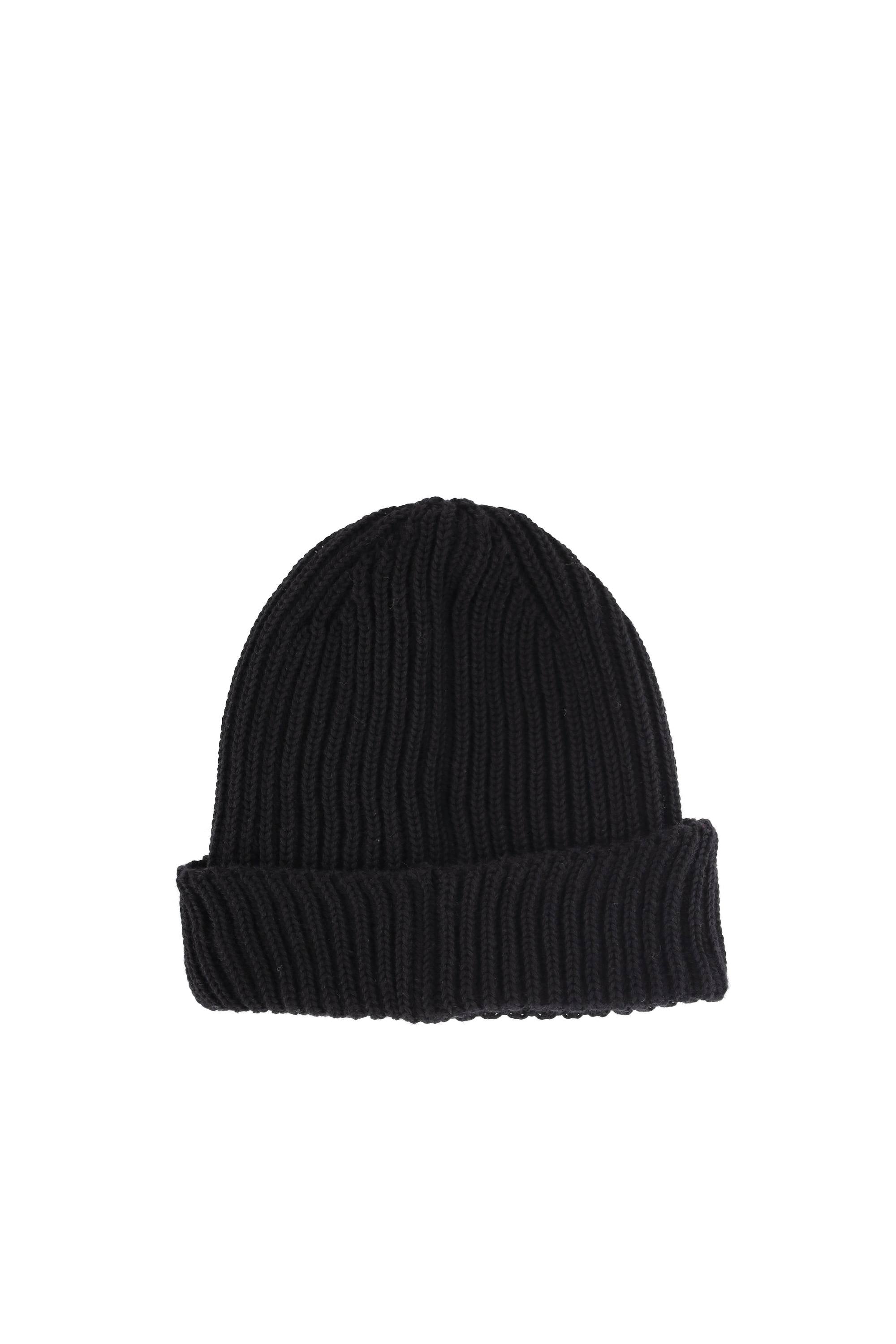 CP Company Cuffia in lana a coste con Goggle MAC742A00-5509A/2 999