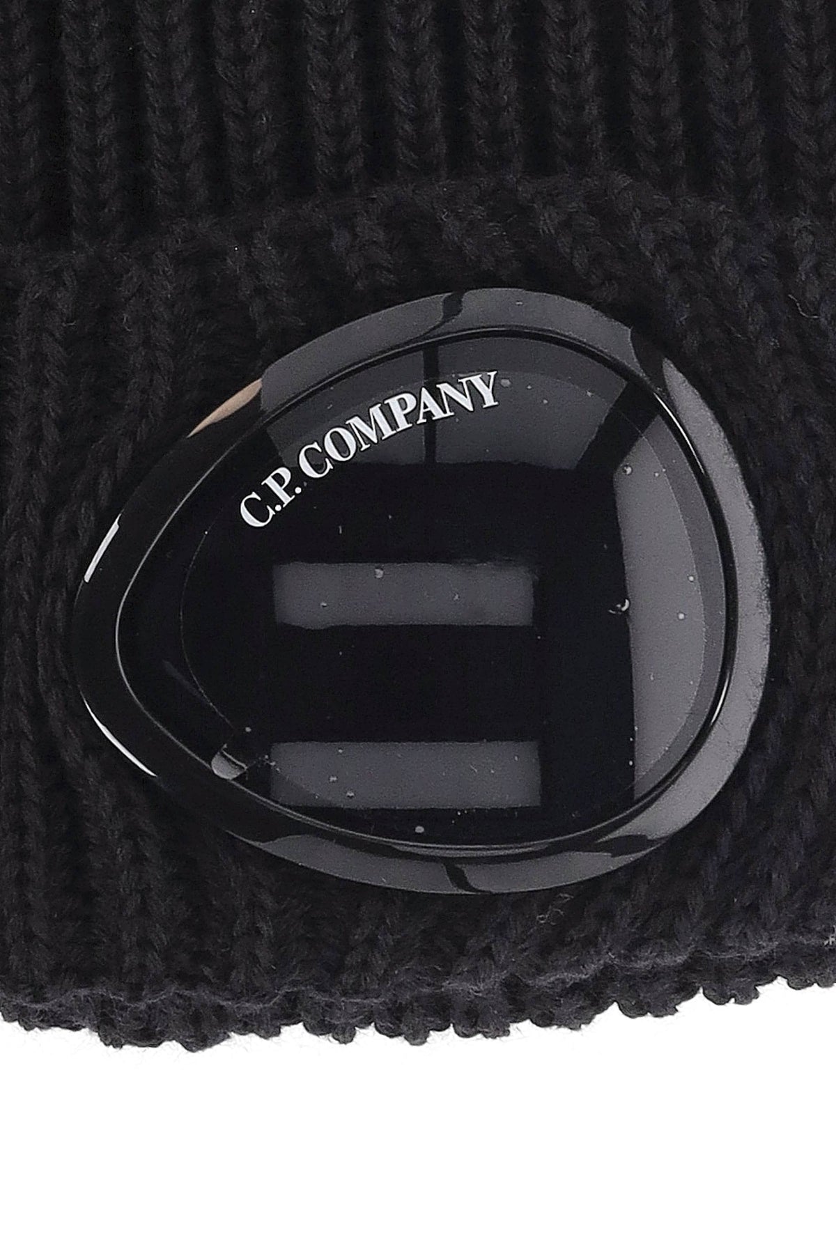 CP Company Cuffia in lana a coste con Goggle MAC742A00-5509A/2 999