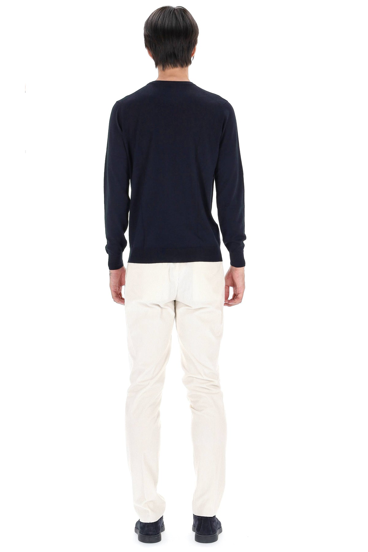 Drumohr Maglia girocollo in lana Super 140's D0D103L-3 790