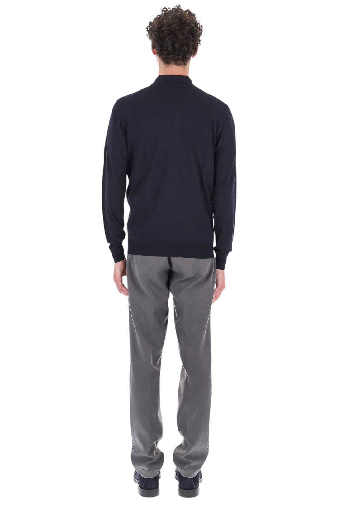 Drumohr Polo in lana extrafine super 140's D0D145L-2 790