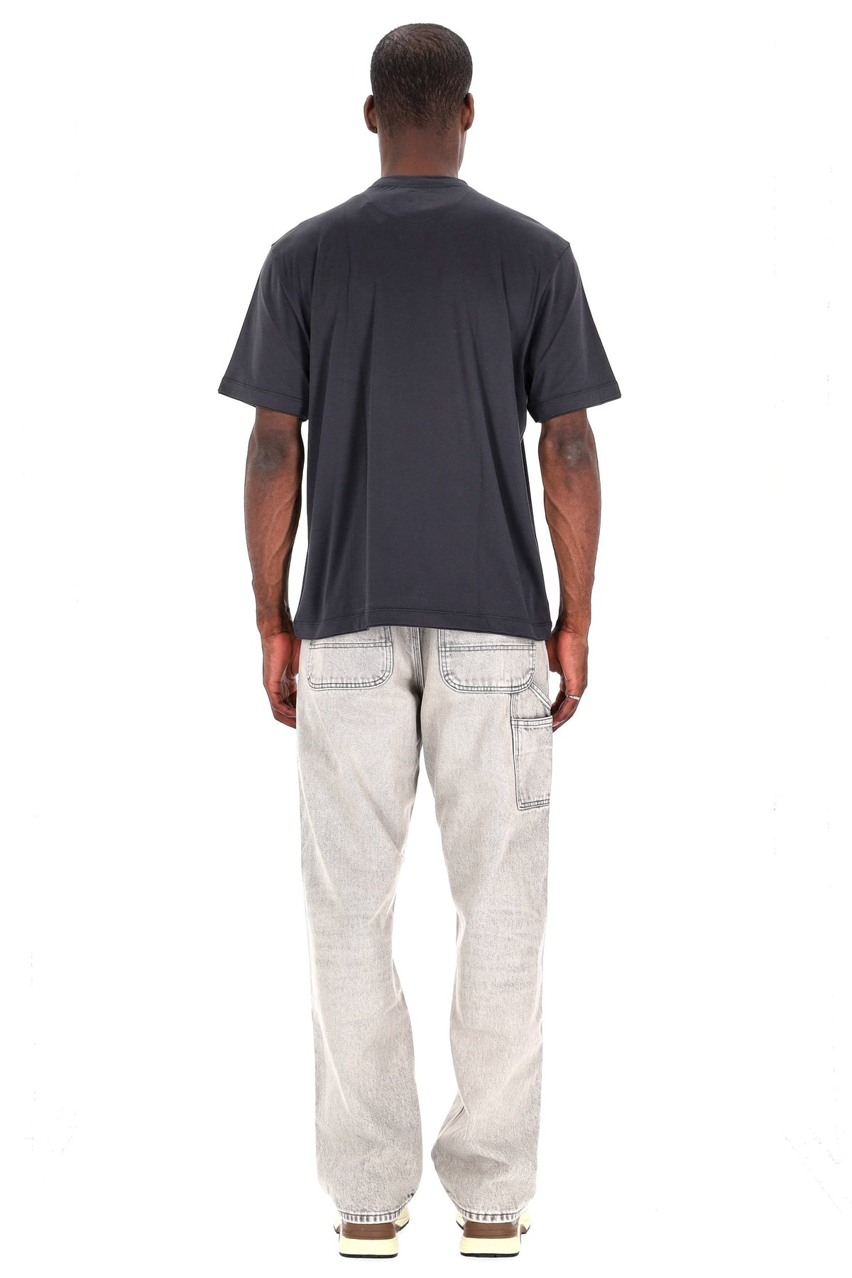 Eleventy T-shirt in cotone con doppi profili tono su tono X75TSHK19 TES0K035/2 22