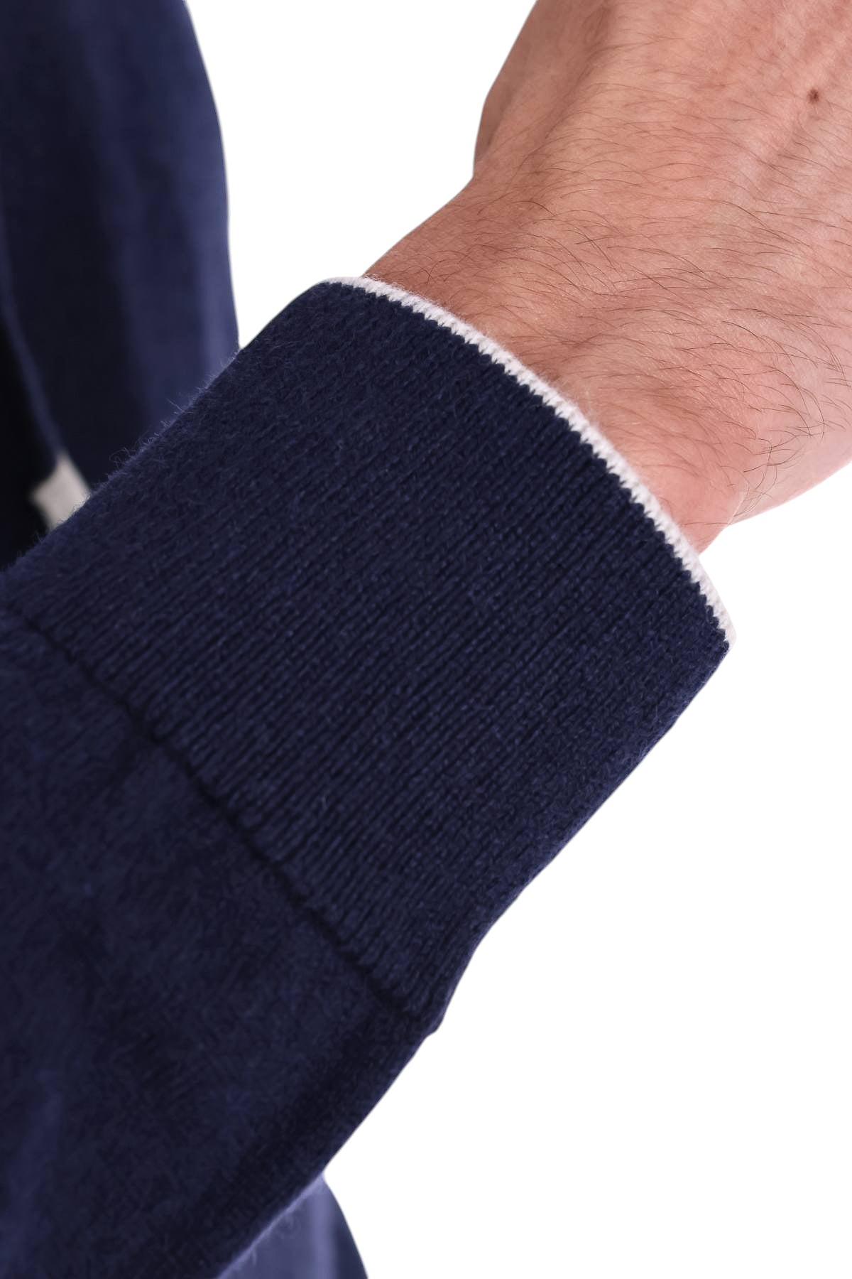 Eleventy Felpa full zip in puro cashmere X76MAGK33 MAG0K019 11-02