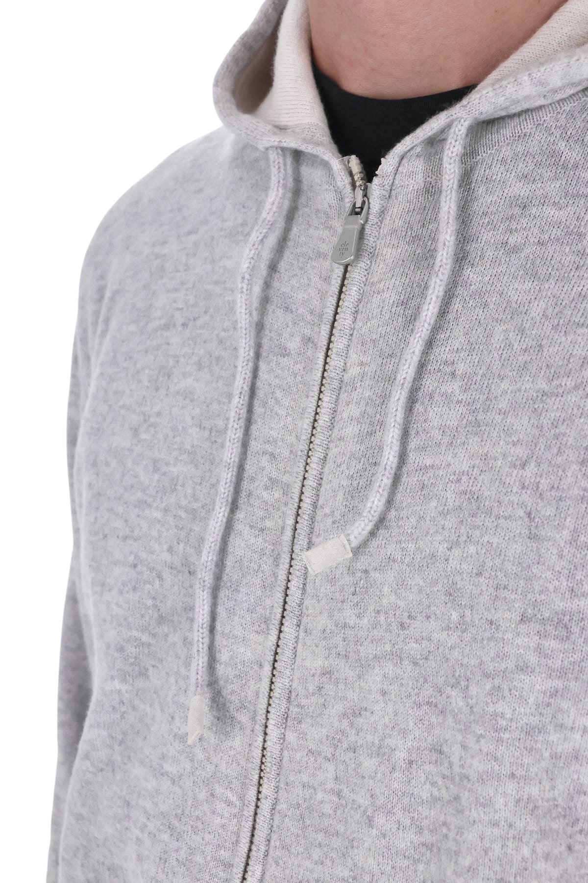Eleventy Felpa full zip in puro cashmere X76MAGK33 MAG0K019/2 13-02