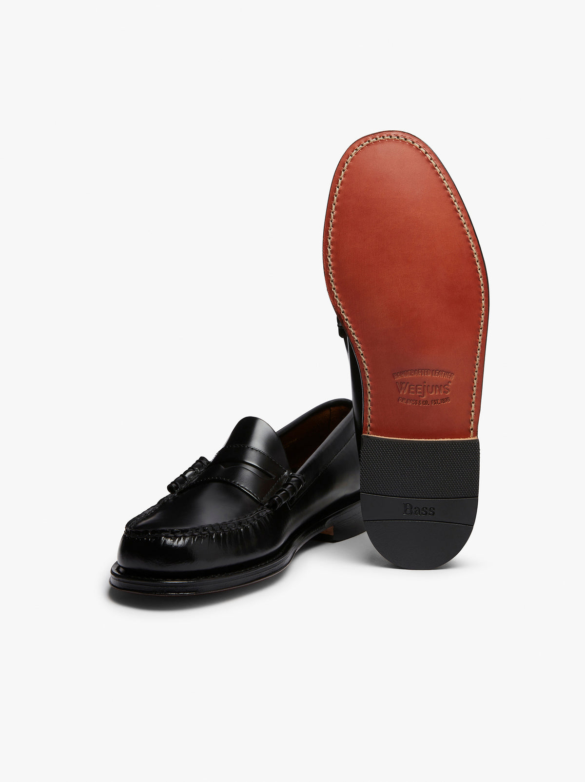 G.H.BASS&CO Weejuns Larson penny loafers colore nero BA11010H 000