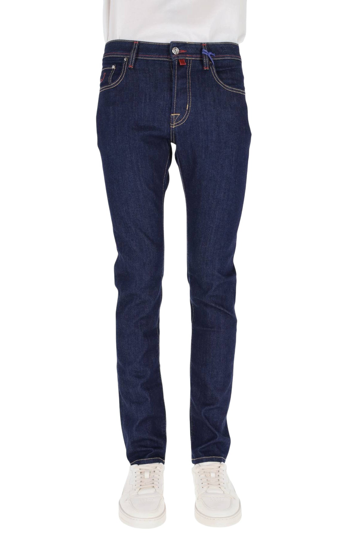 Jacob Cohen Jeans in cotone comfort etichetta cavallino rosso Bard fit JUX_QX004 001 S3623 BARD 100D