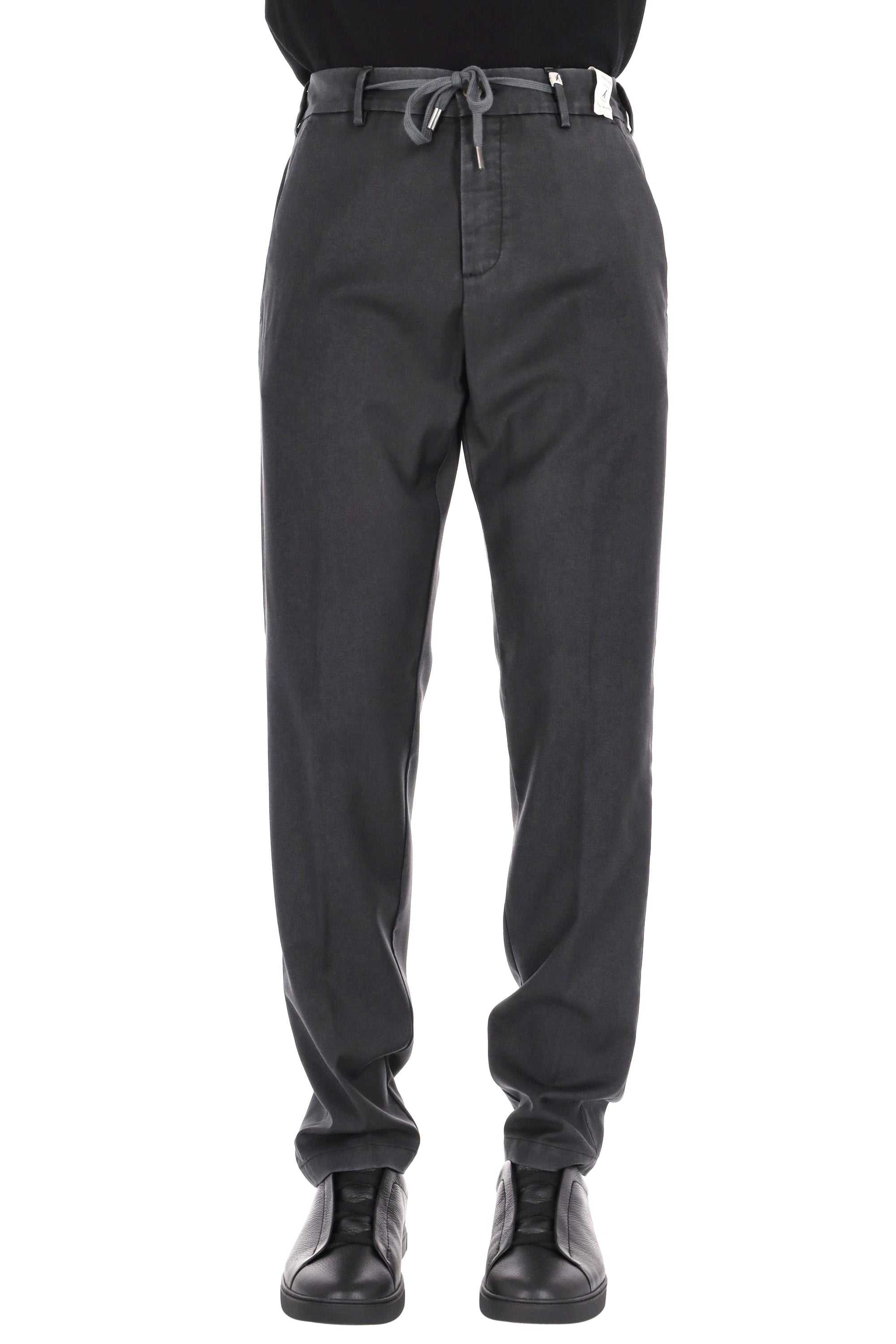 Myths Pantalone delavé in lana e cashmere 25WM12L 99/2 999