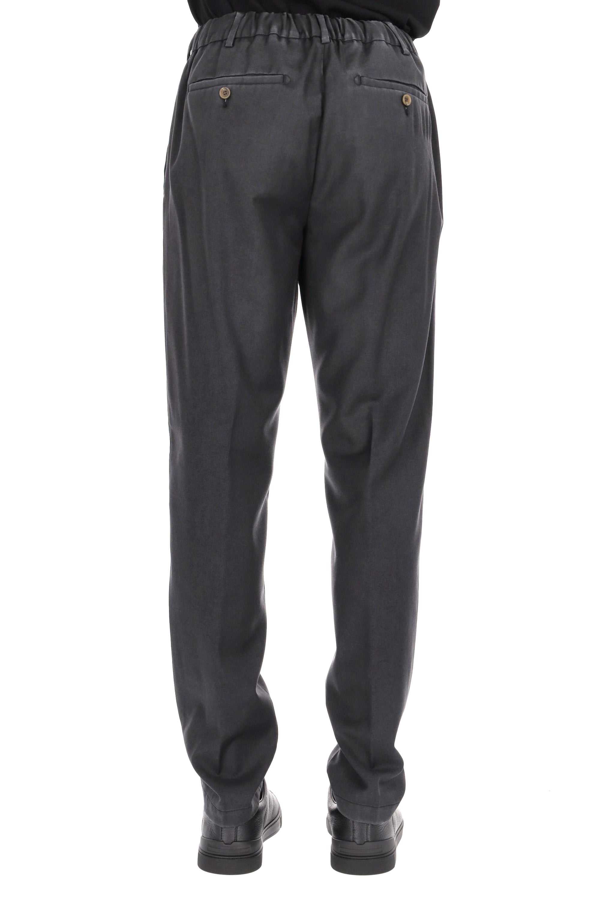 Myths Pantalone delavé in lana e cashmere 25WM12L 99/2 999