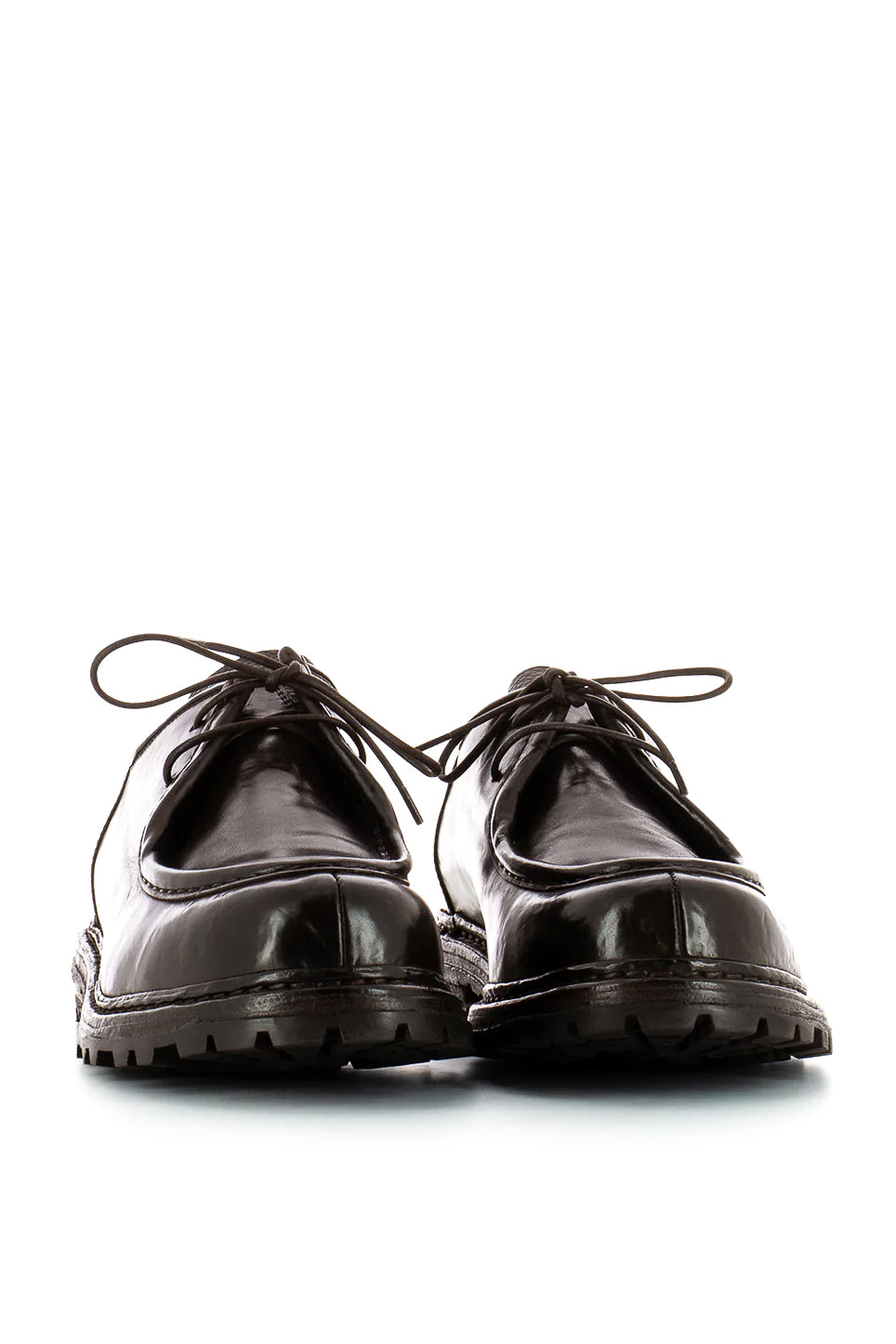 Officine Creative Scarpa allacciata in pelle fondo cuoio OCUVOLC009CHIC1D272 T.MORO 25