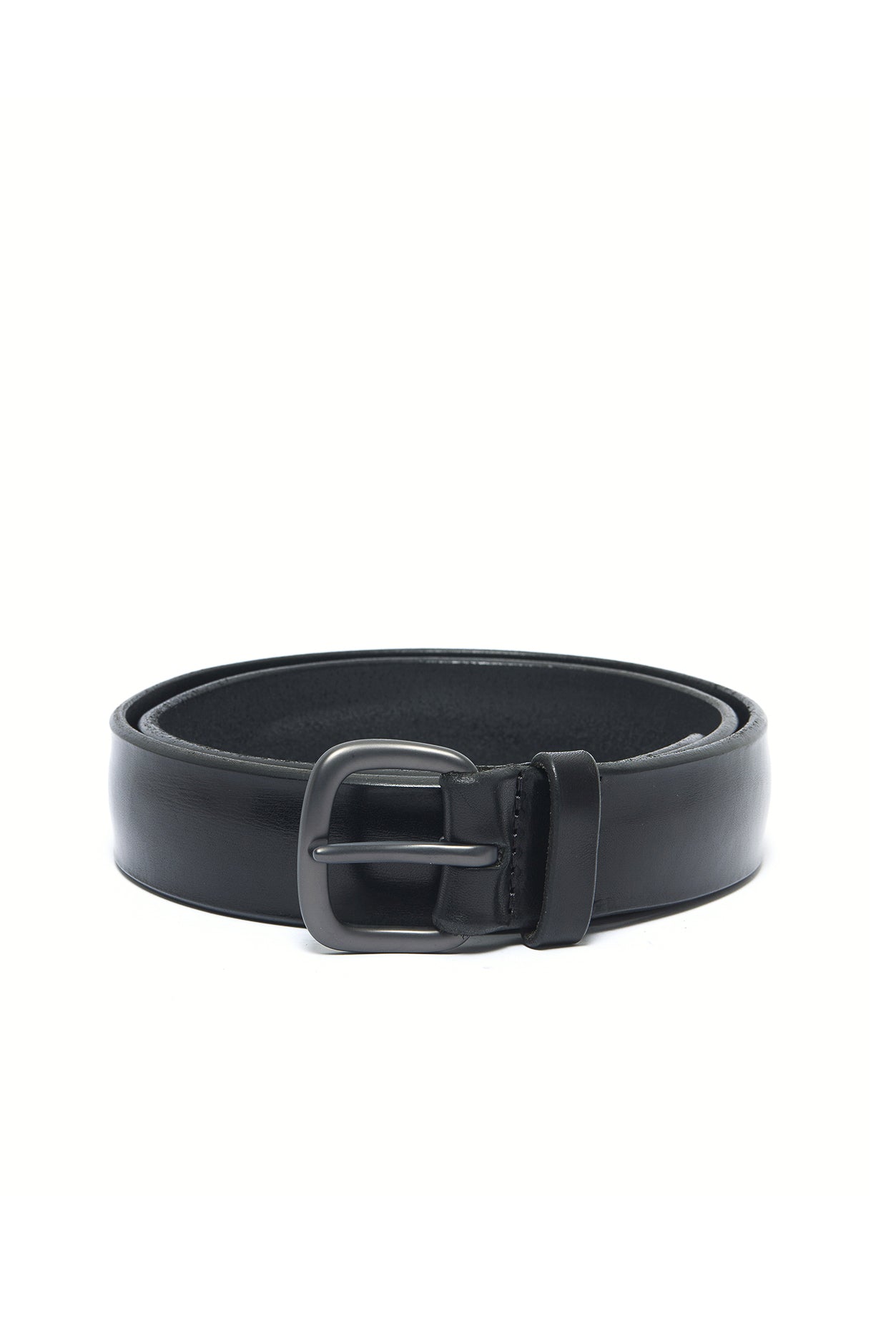 Orciani Cintura in pelle delavè U07624-BUS/2 NERO