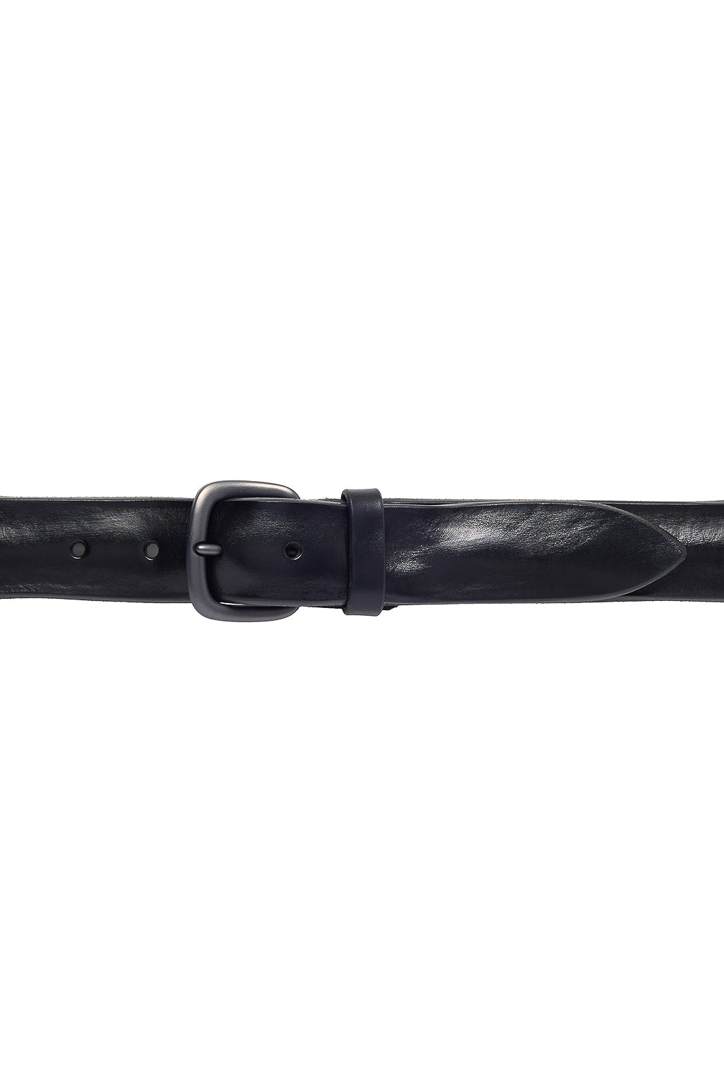 Orciani Cintura in pelle delavè U07624-BUS/2 NERO