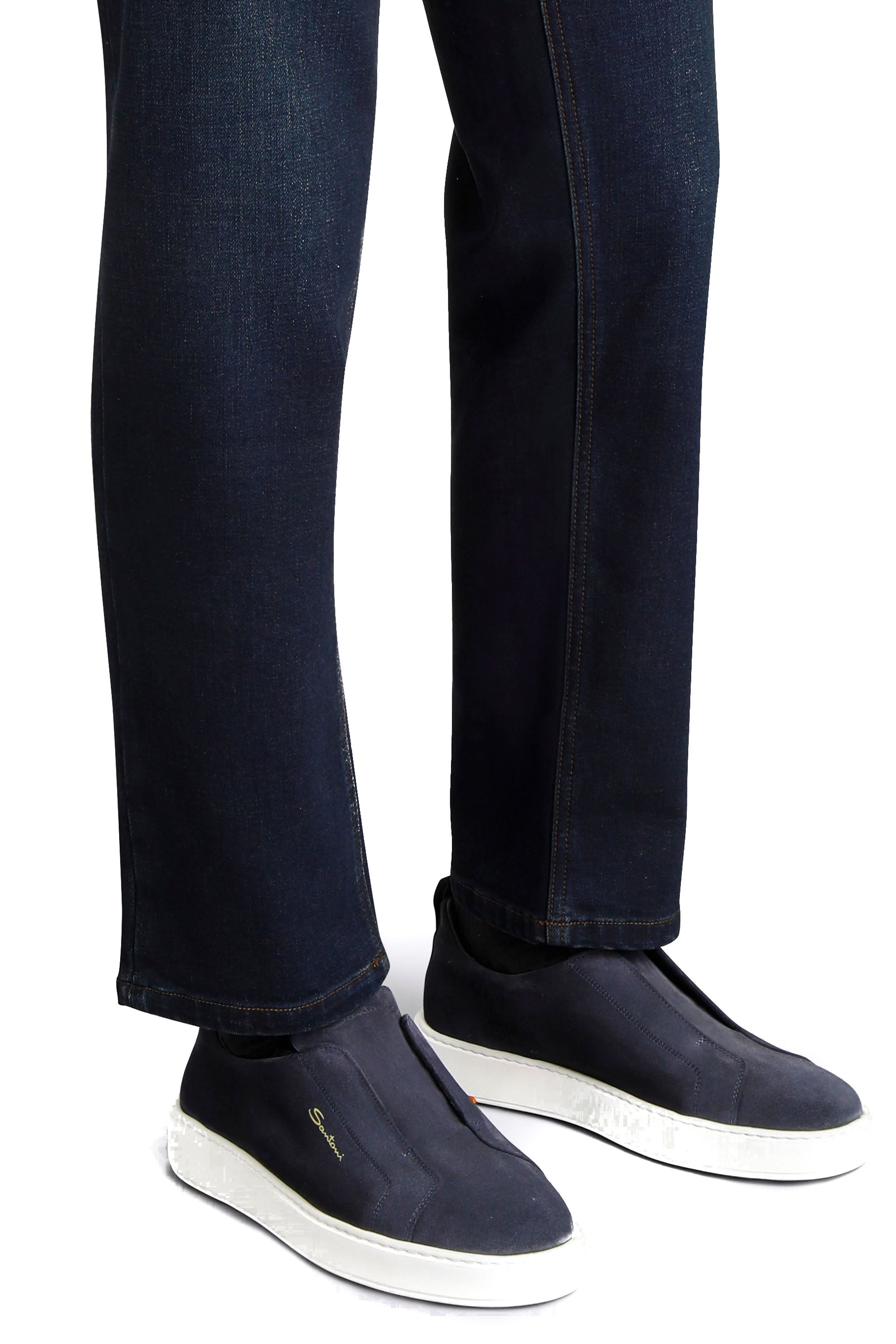 Santoni Sneaker slip-on in camoscio MBCD21995BARTSEY U60