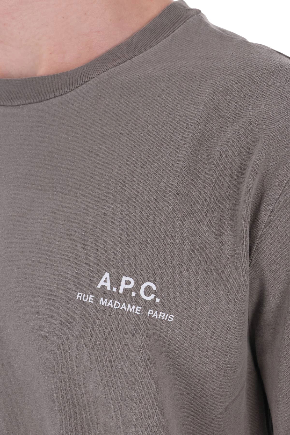 A.P.C. T-shirt Gabby in cotone COHBS M26478 LAC-GRIS TAHITI