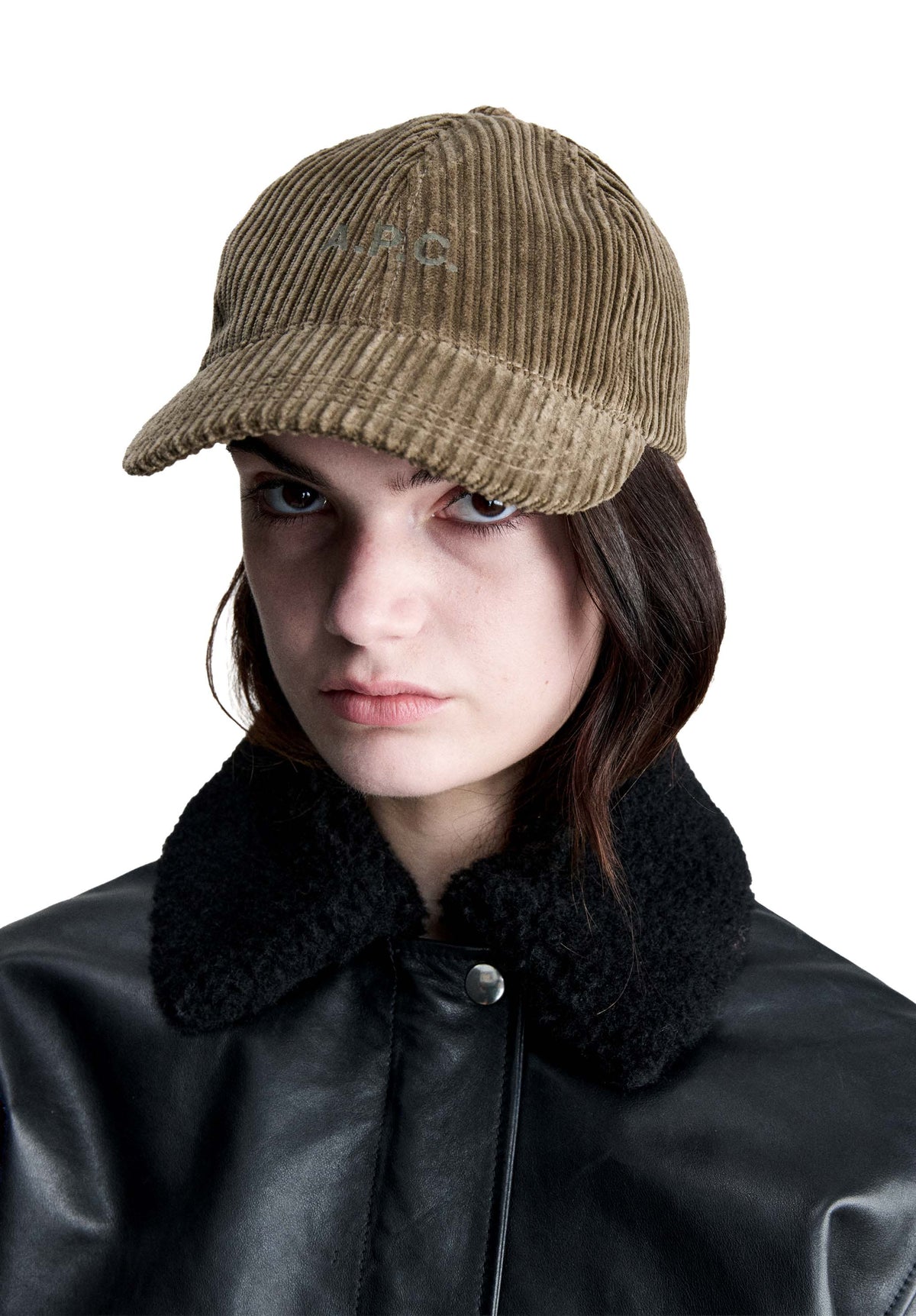 A.P.C. Baseball in cotone COHSW M24069 BAE-TAUPE