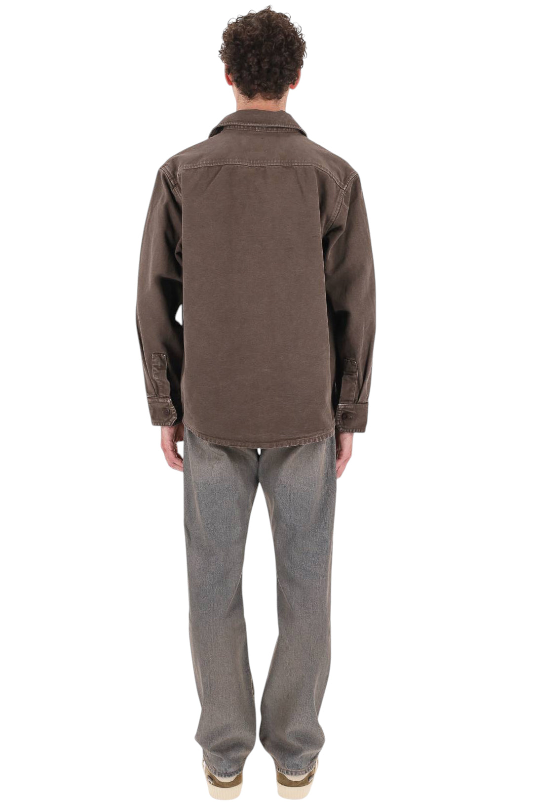 A.P.C. Overshirt Noah in cotone COHTC H32104/2 CAA-MARRON