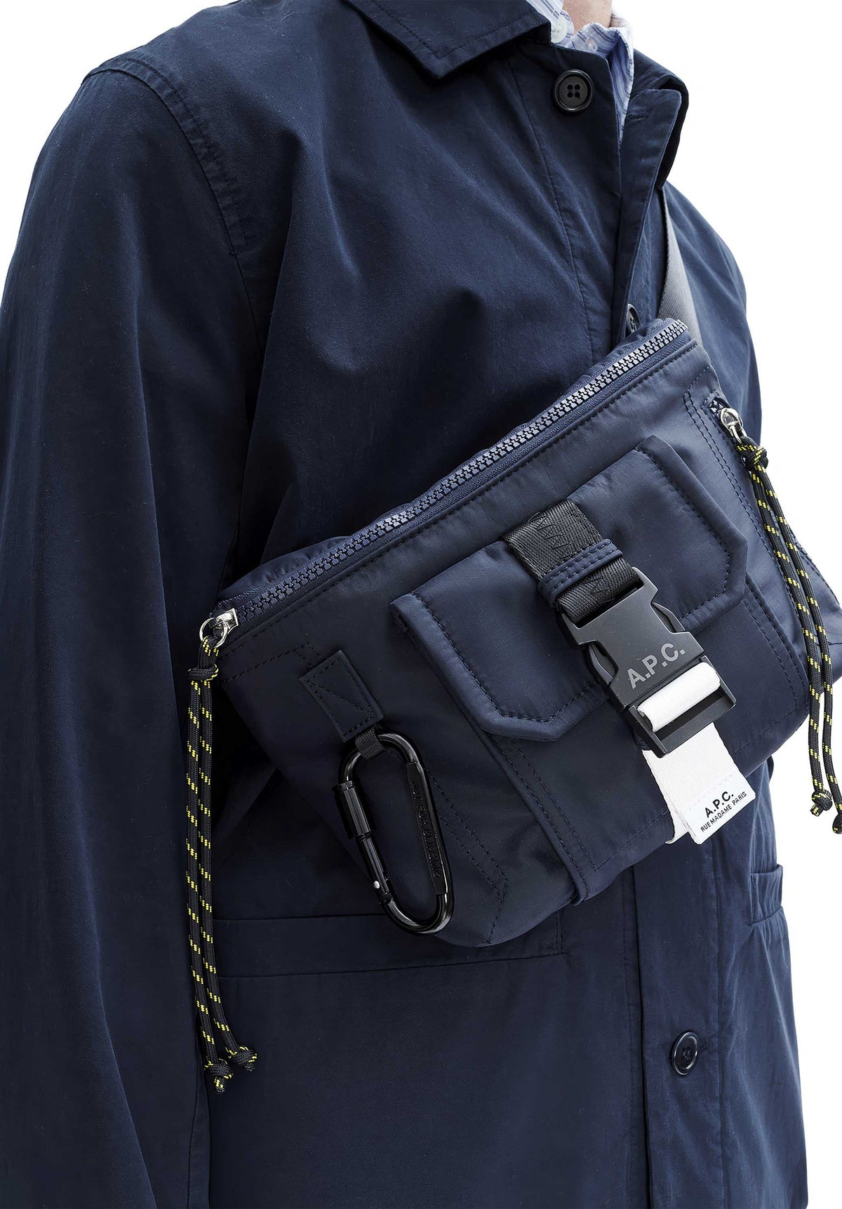 A.P.C. Marsupio Trek in nylon PAAFH H62219 IAK-DARK NAVY