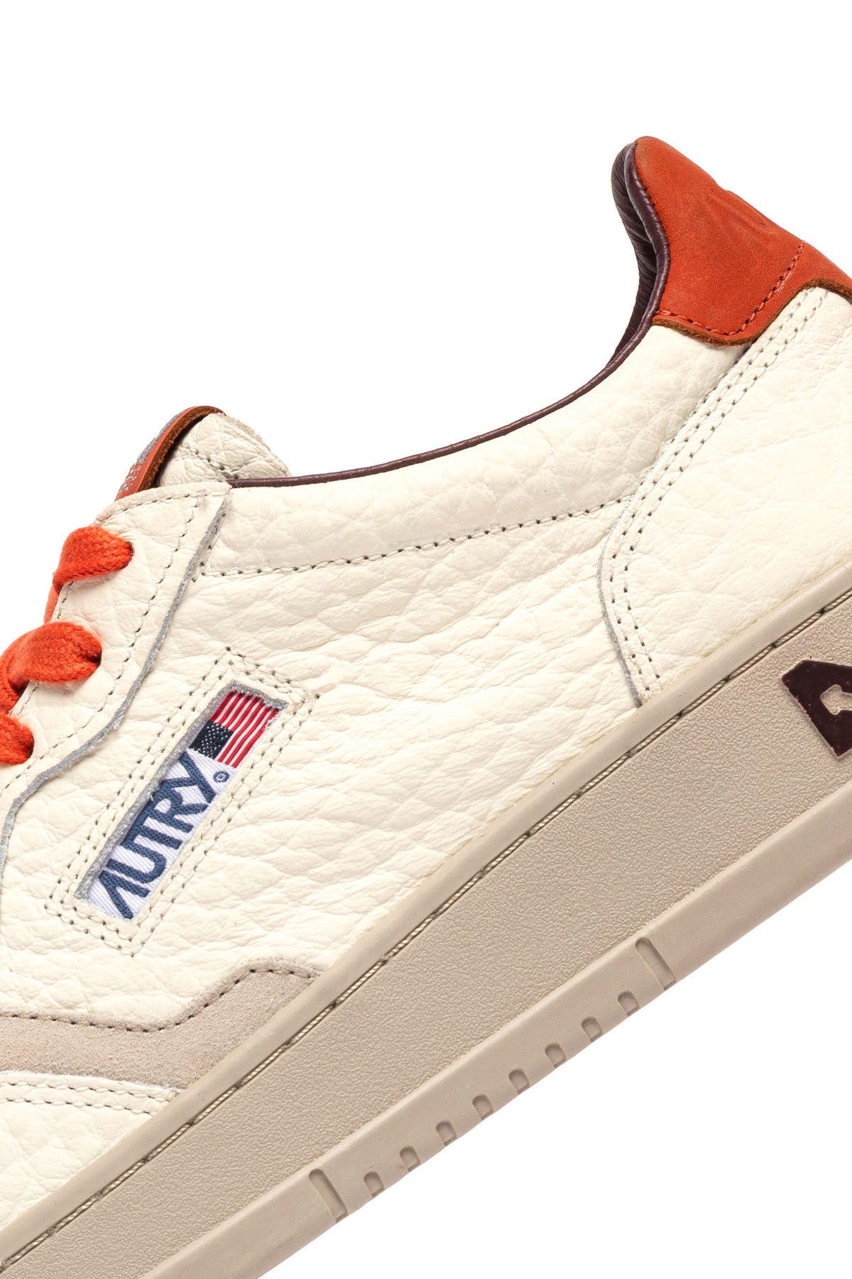 Autry Sneaker Medalist in pelle-nabuck-camoscio Pumpkin/Sand AULM NE17 PUMPKIN/SAND
