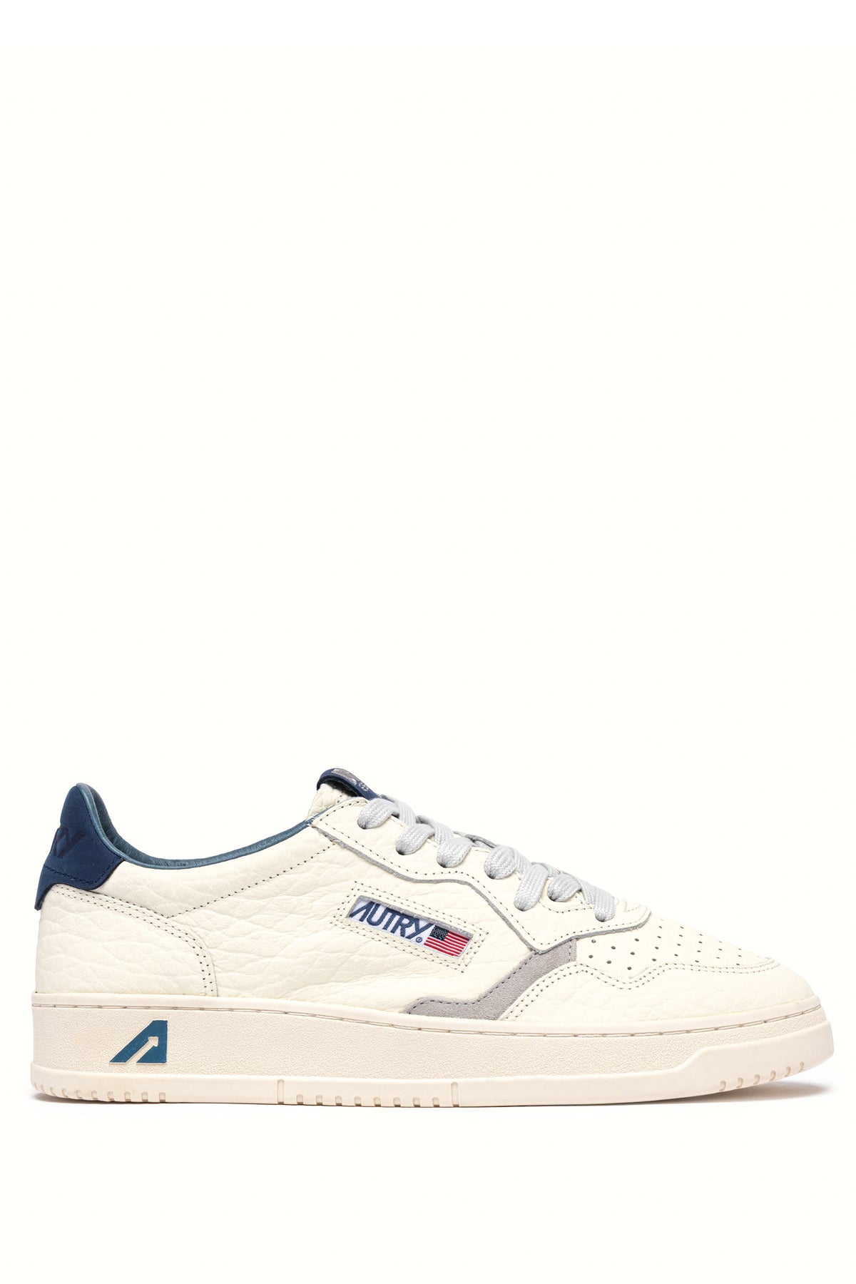 Autry Sneaker Medalist in pelle-nabuk-camoscio Deep Blue/Vapor AULM NE20 BLUEDEP/VAPOR