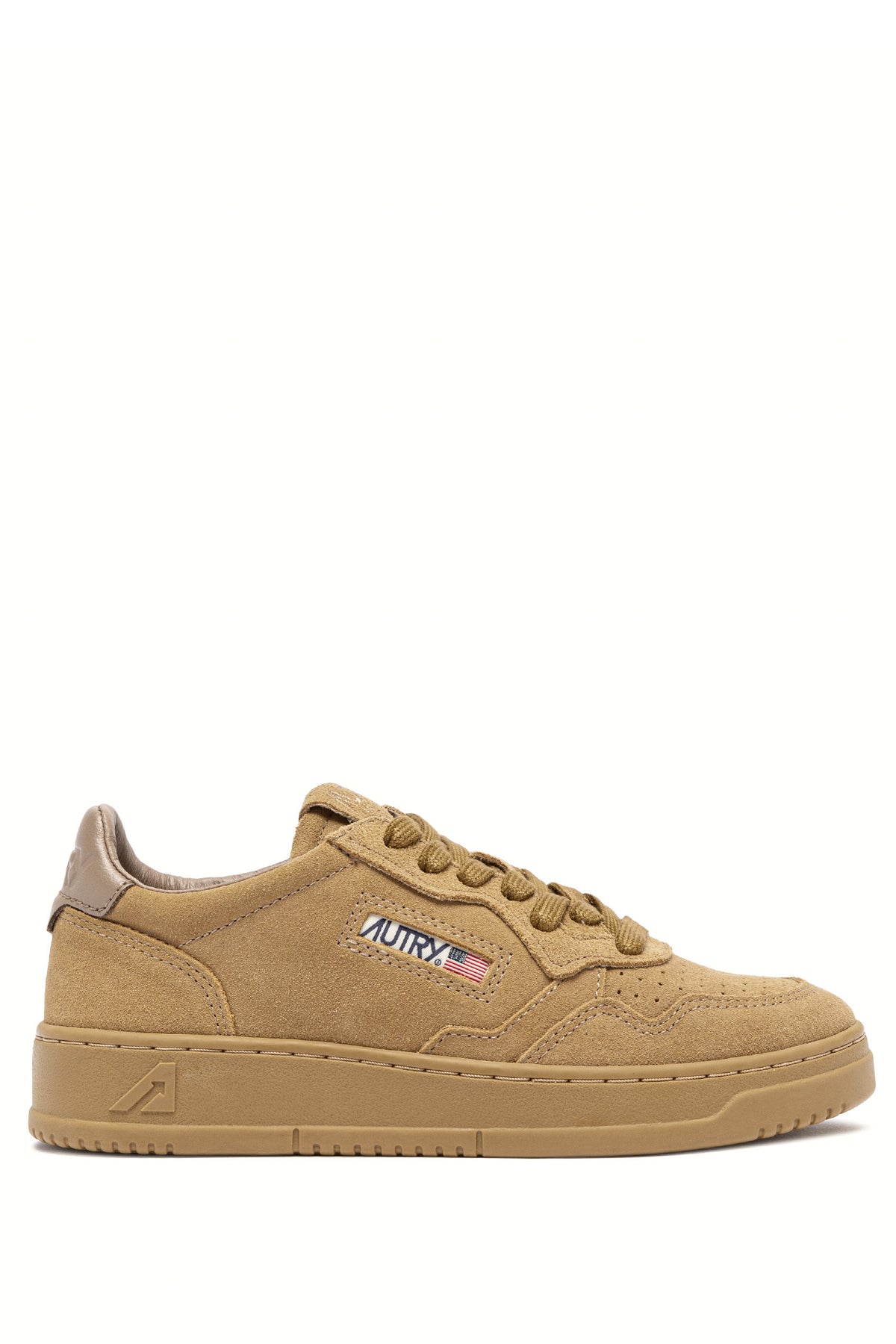 Autry Sneaker Medalist in camoscio Rame/Antelope tono su tono AULM OH06 RAME/ANTILOP