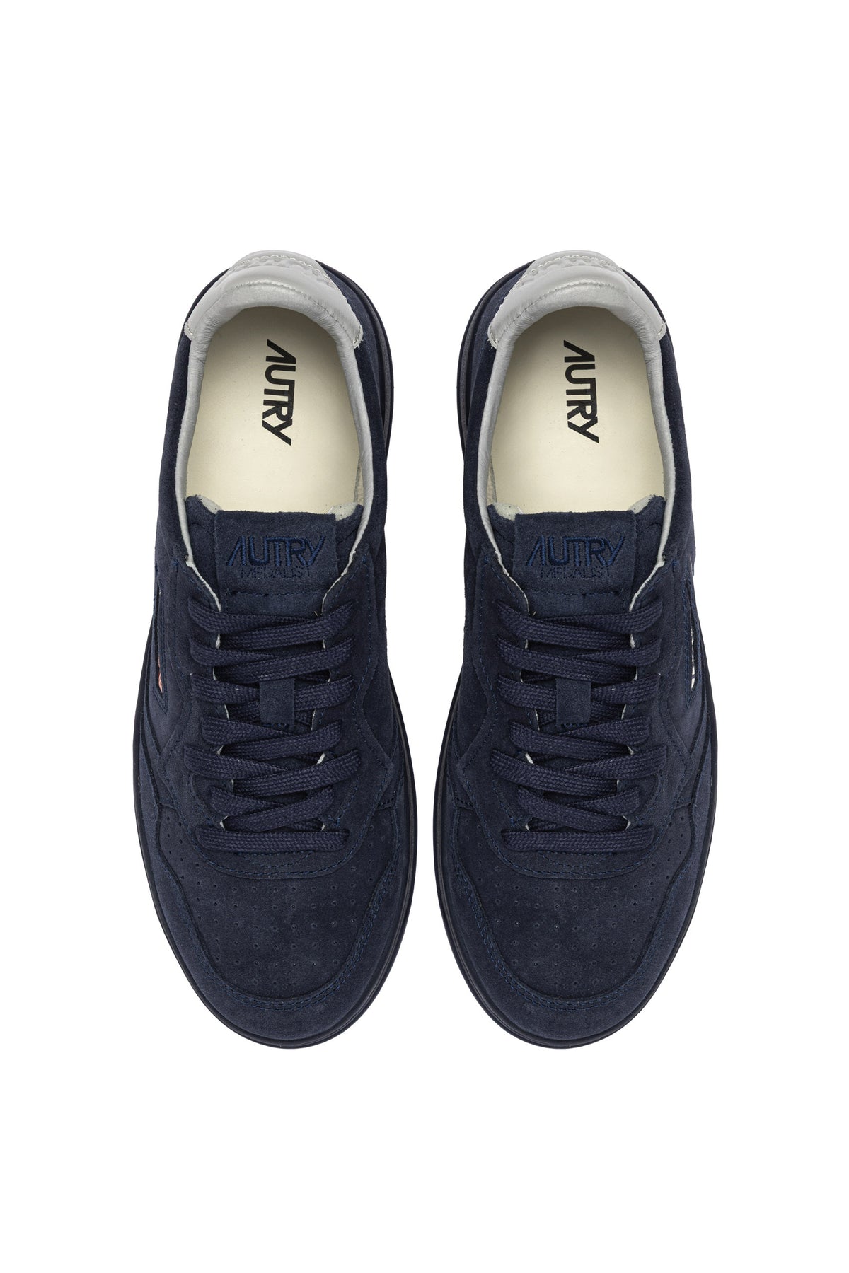 Autry Sneaker Medalist in camoscio Navy/Vapor tono su tono AULM OH07 NAVY/VAPOR
