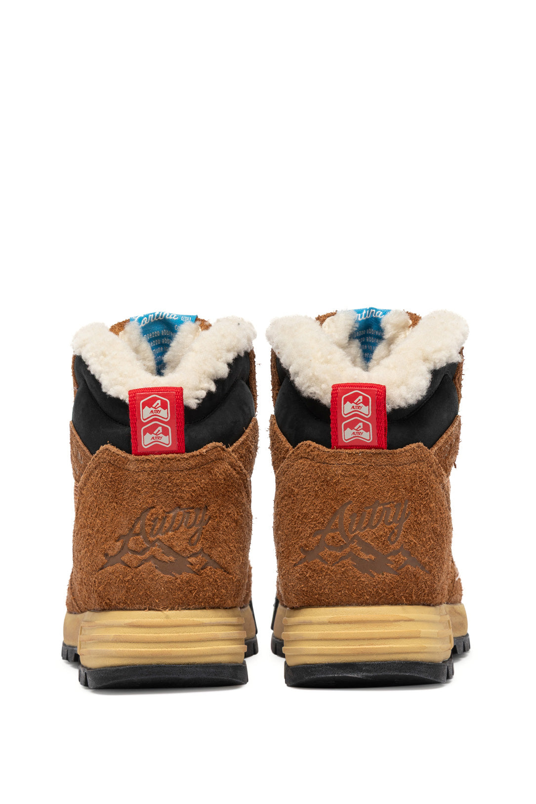 Autry Sneaker Malga in camoscio Chestnut/Red HBMM ND14 CHEST/RED