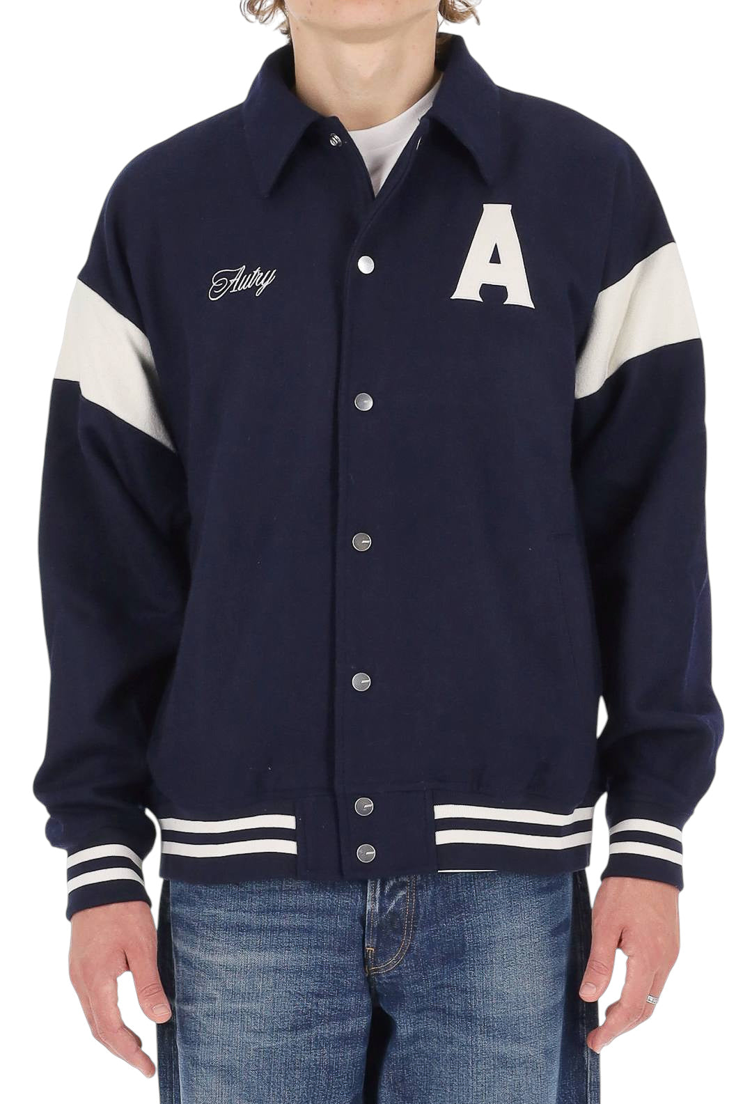 Autry Blouson in lana con collo camicia JAPX 142T LUSTER