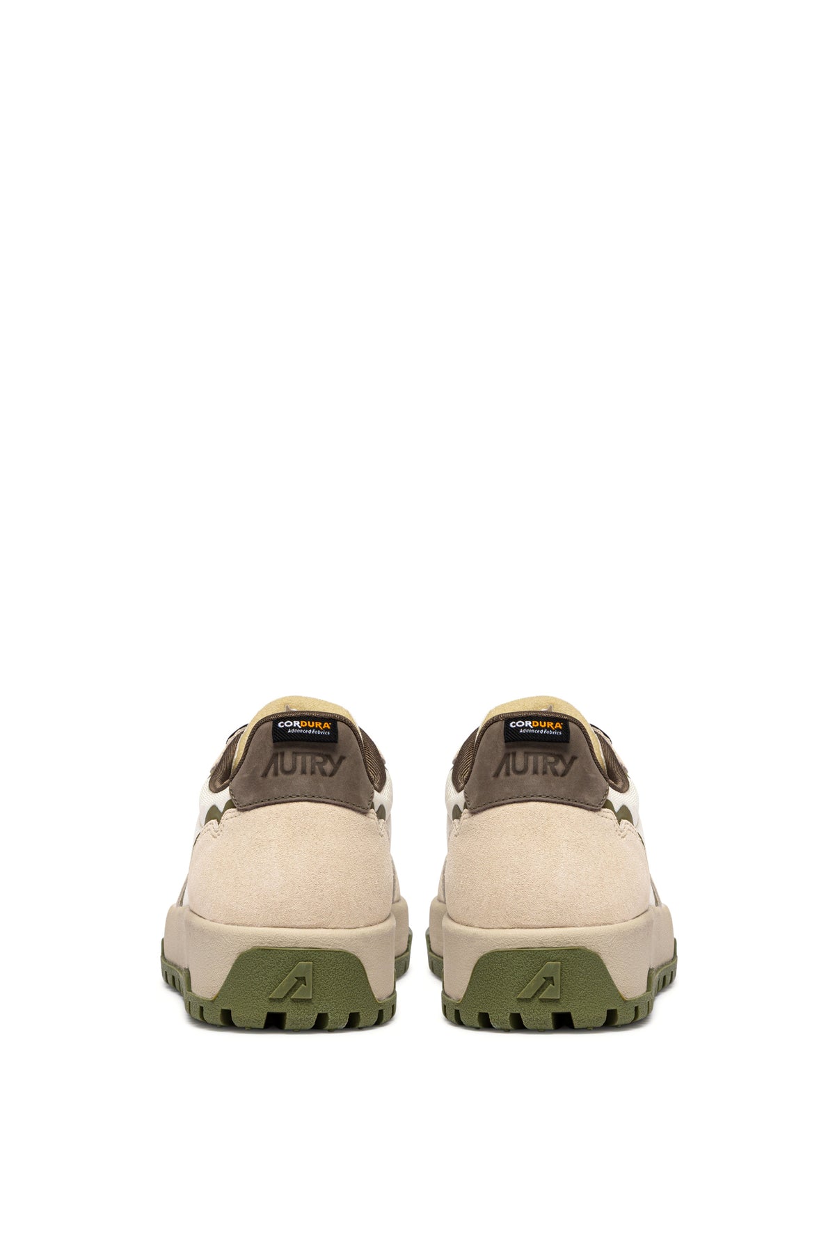 Autry Sneaker Wildpace in ripstop-camoscio-TPU bianco/Olive LDLM MQ02 WIFE/OLIVE