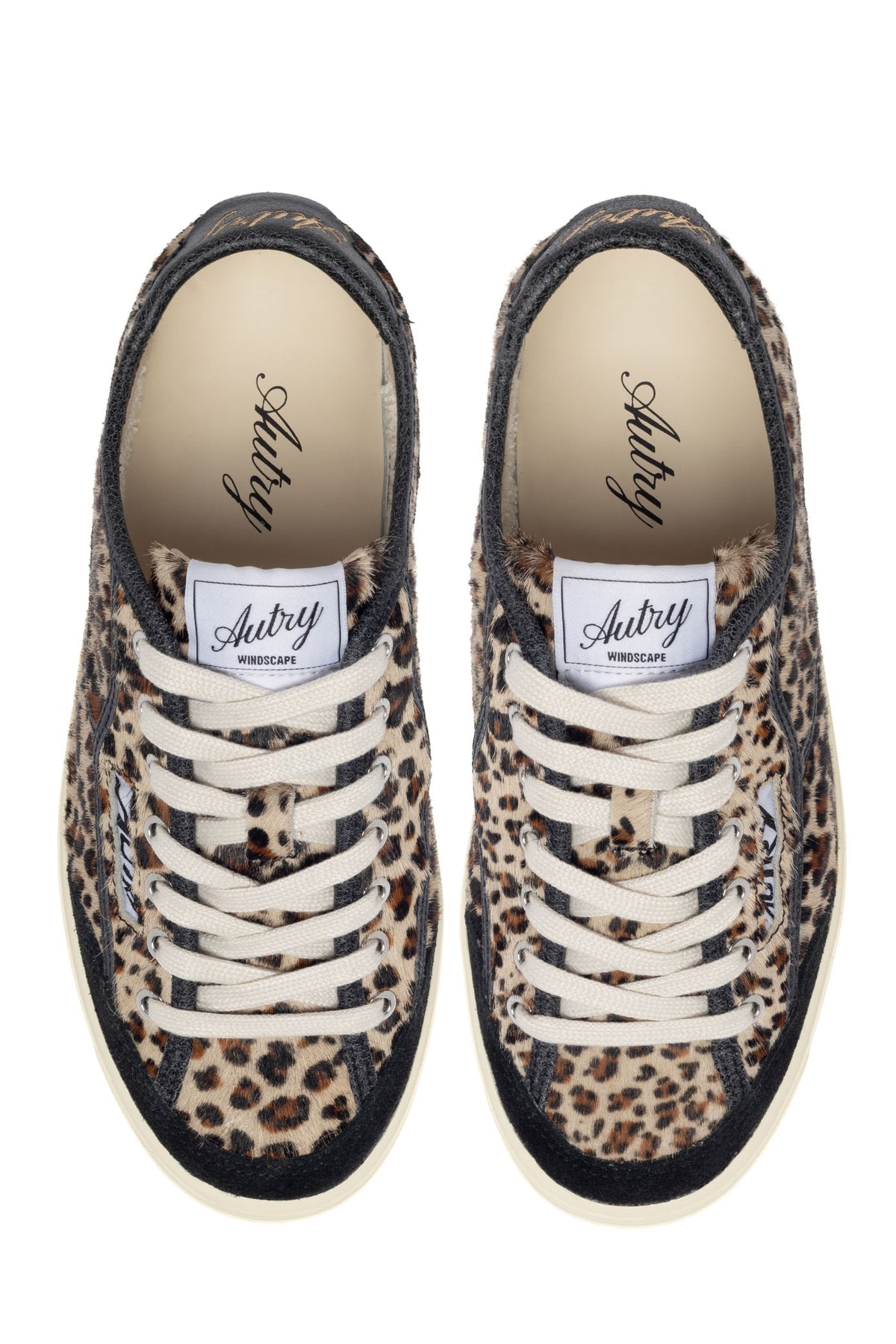Autry Sneaker Windscape donna in cavallino stampa leopardata Leo/Black SCLW JL01 LEO/BLK