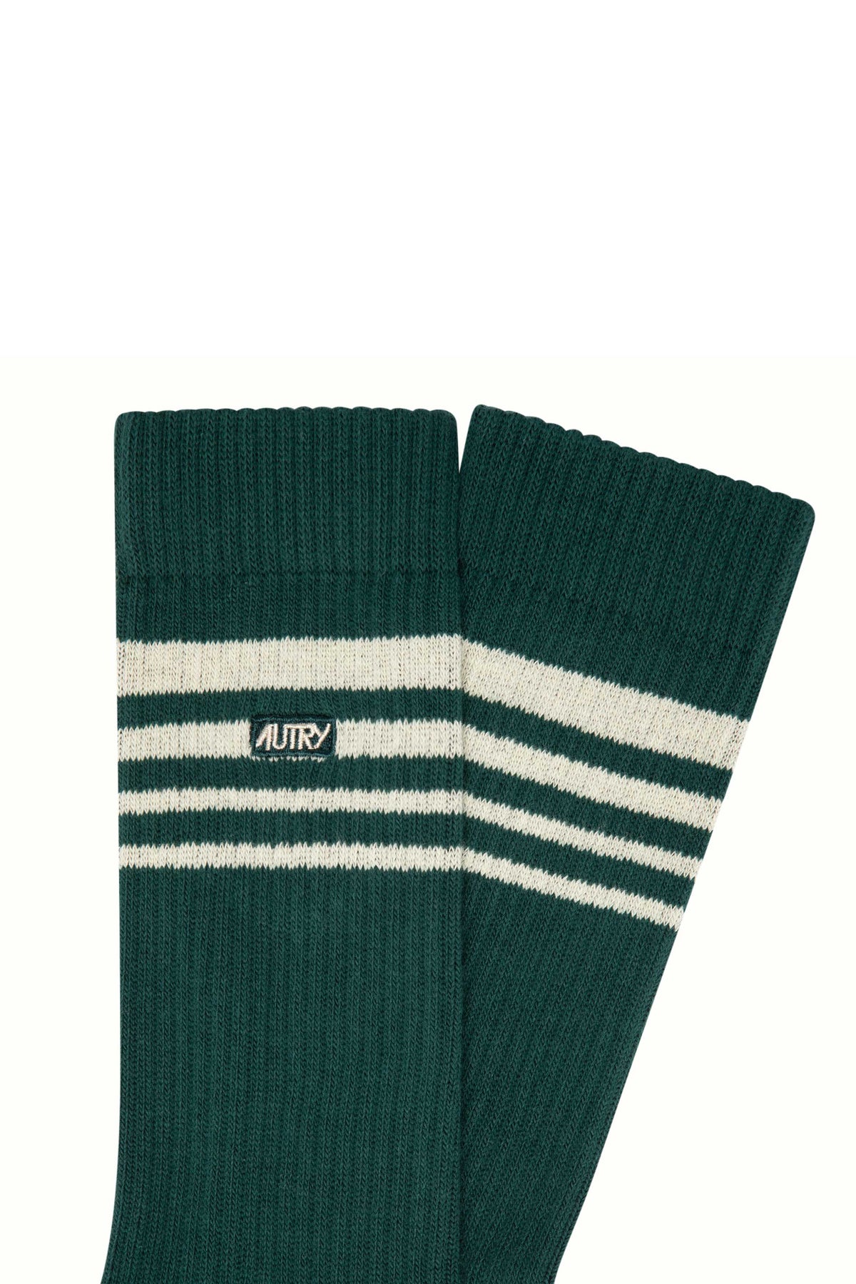 Autry Calze a righe con logo SOPU 058F TIMBER/BUTTER