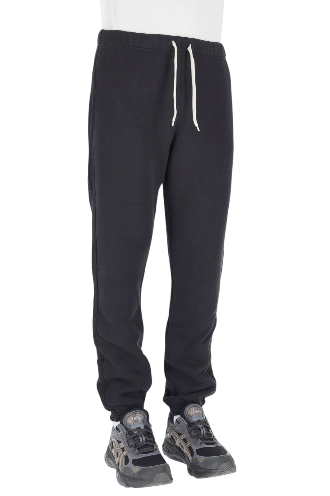 Autry Pantalone felpa donna nero in cotone con logo ricamato SPPW 003K BLACK