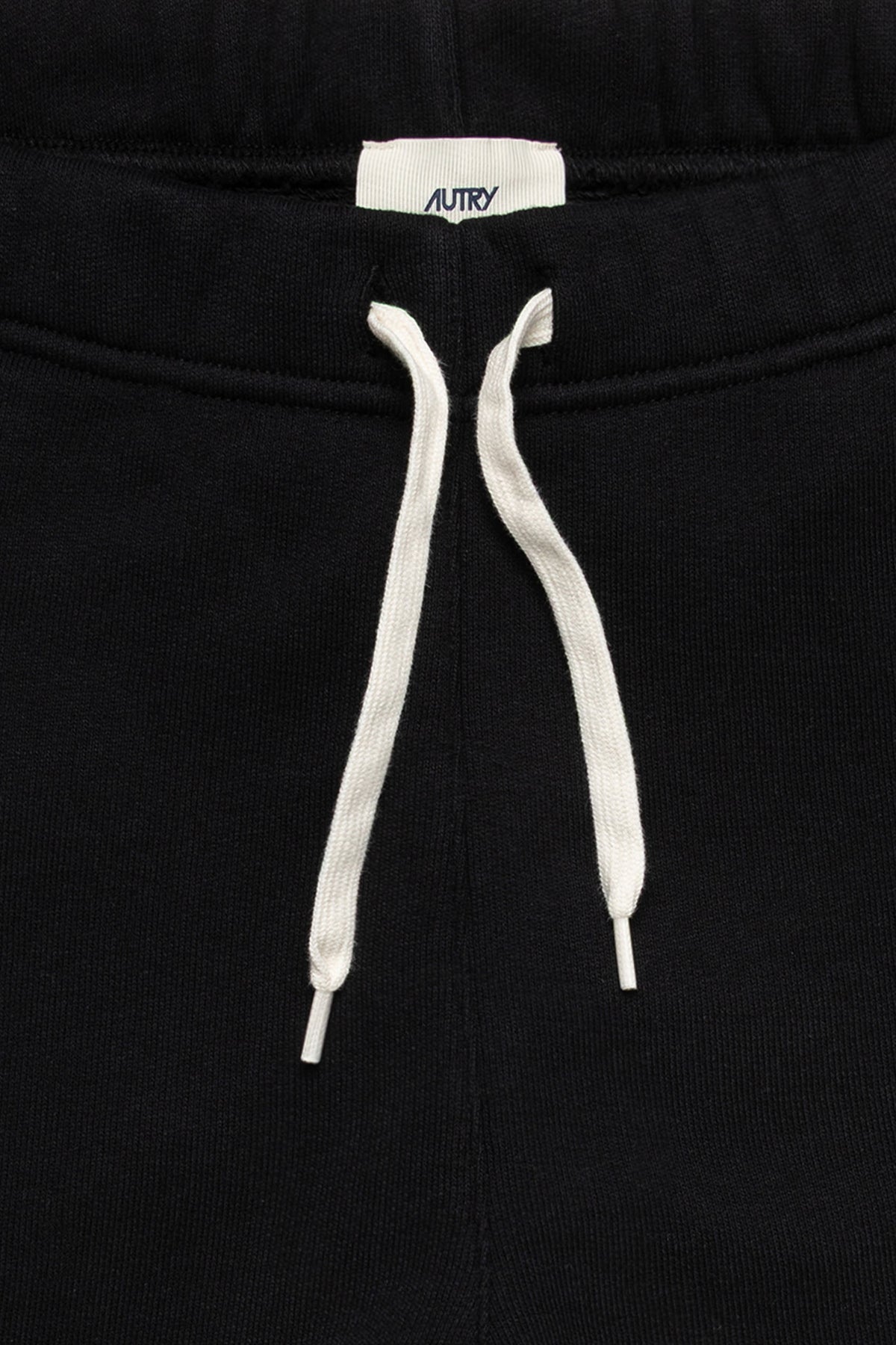 Autry Pantalone felpa donna nero in cotone con logo ricamato SPPW 003K BLACK