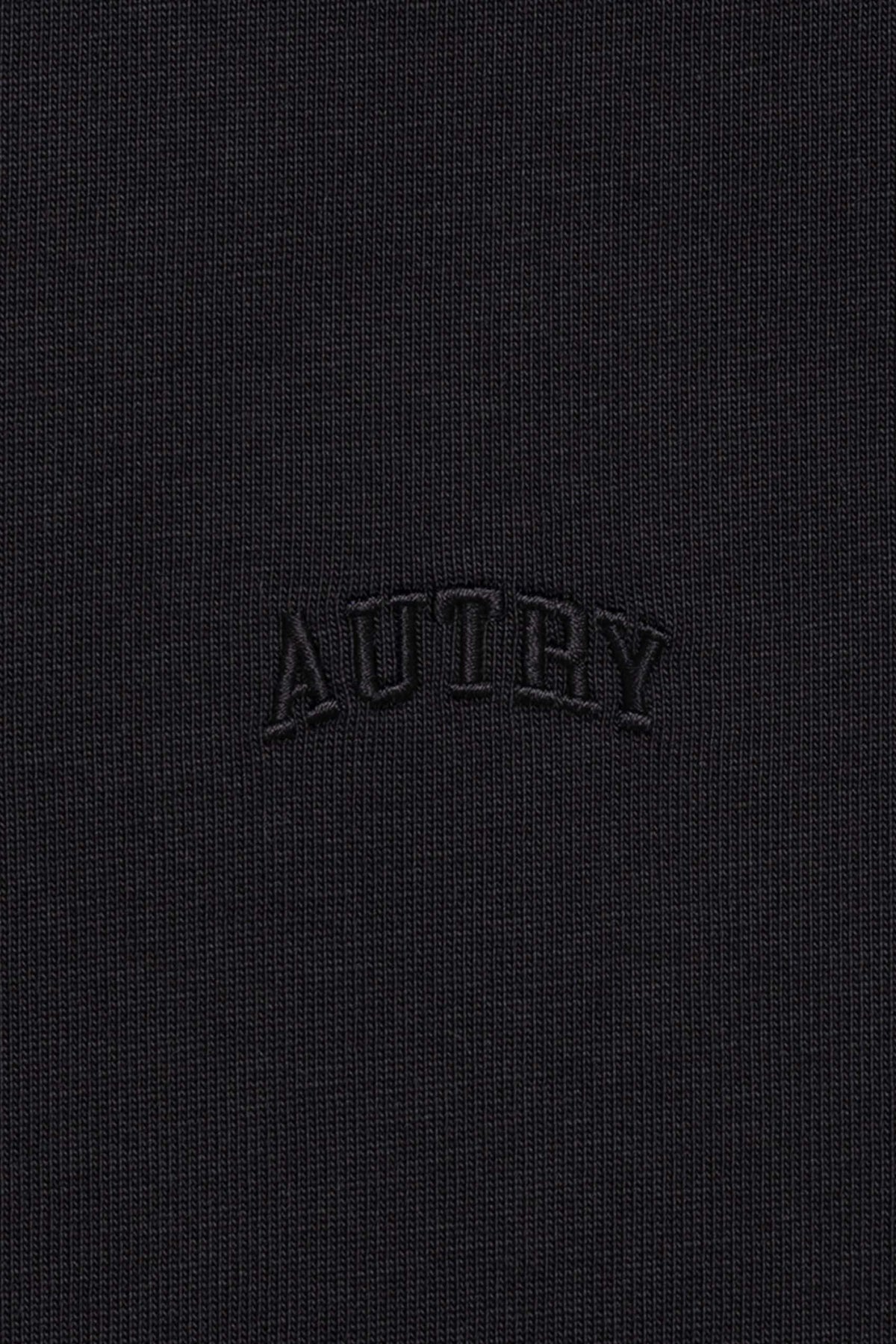 Autry T-shirt unisex in cotone heavy jersey Lavagna con logo tono su tono TSPX 111L LAVAGNA