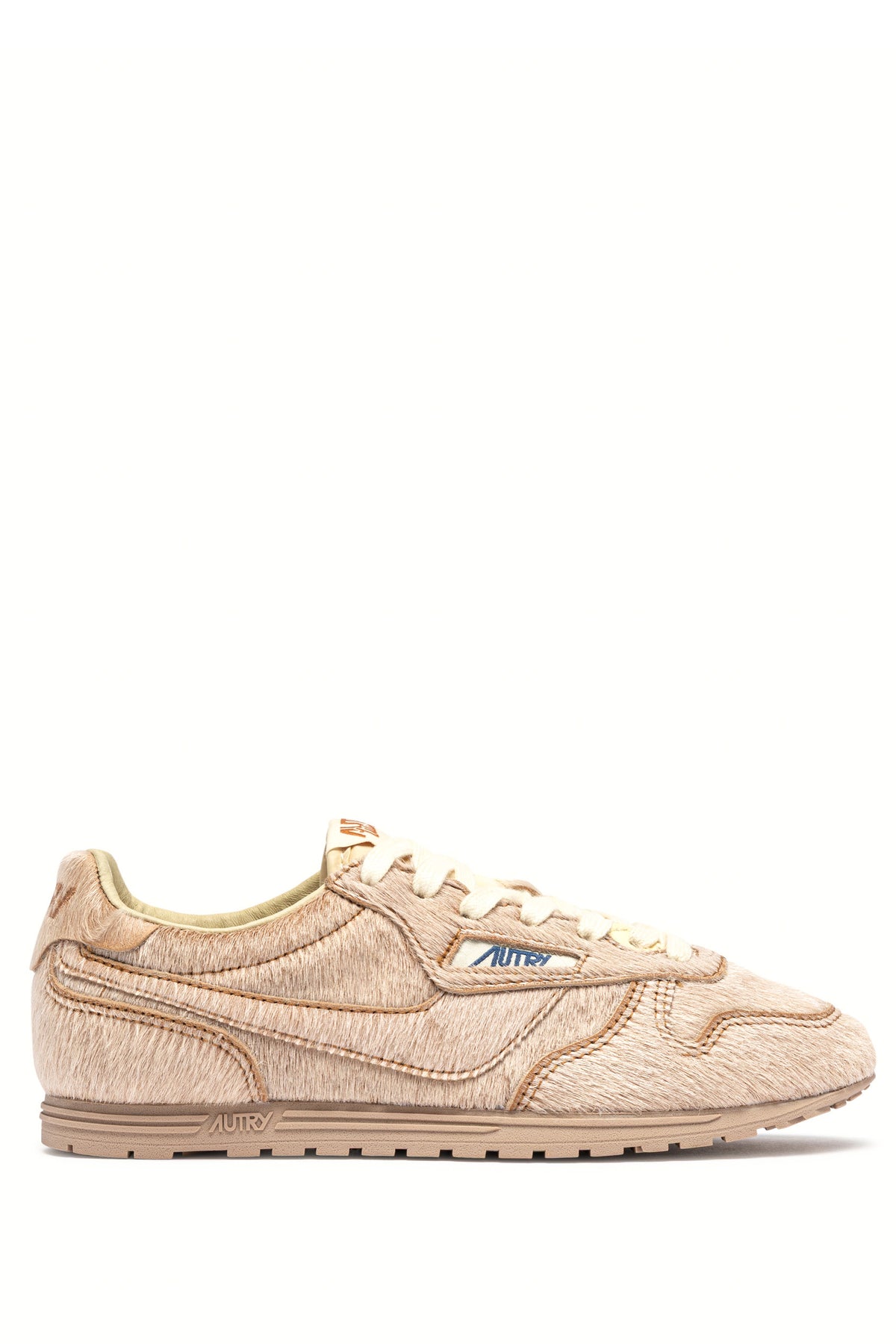 Autry Sneaker Windspin donna in cavallino Ivory tono su tono WSLW BN04 IVORY/IVR