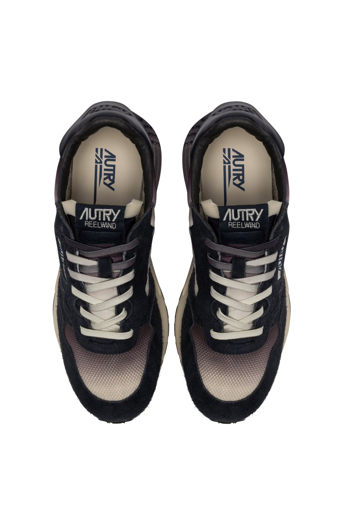 Autry Sneaker Reelwind in nylon-camoscio blu/avorio/grigio WWLM DI03 OVE/ATLA