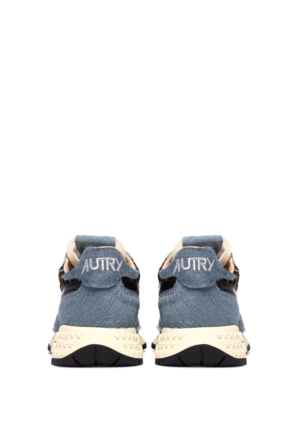 Autry Sneaker Reelwind donna in cavallino-pelle Blue Grey/nero WWLW OG02 BLUGR/BLK