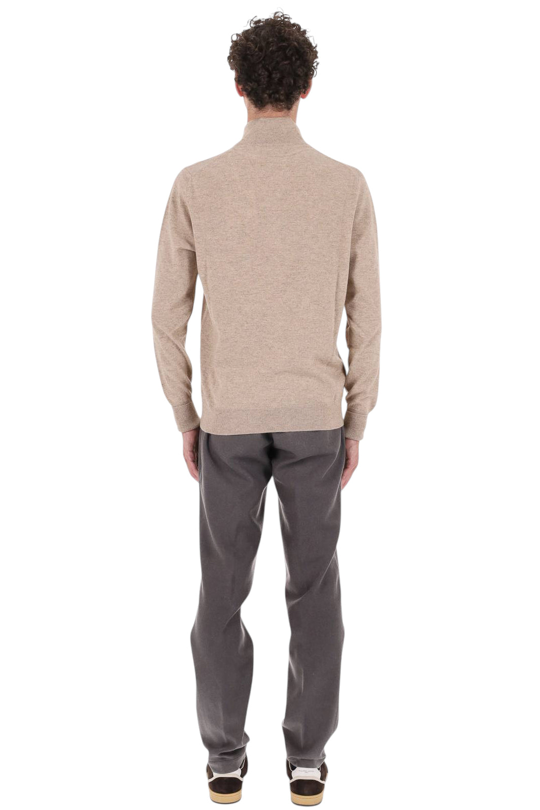 Ballantyne Maglia mezza zip in cashmere 1 filo B2P206-12K00/2 14226